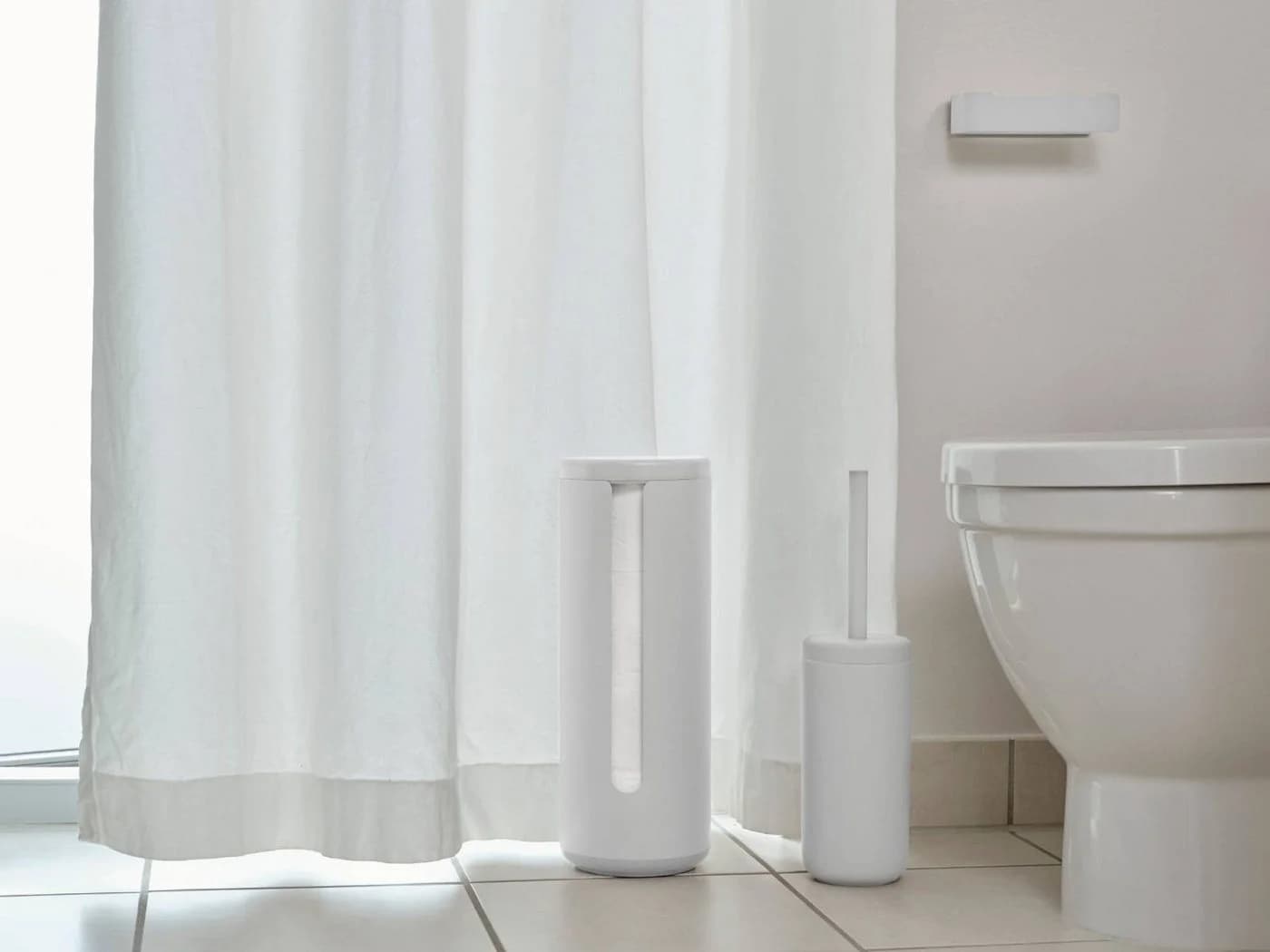 Zone Denmark Toiletten-Ersatzrollenhalter Ume Weiß Aluminium