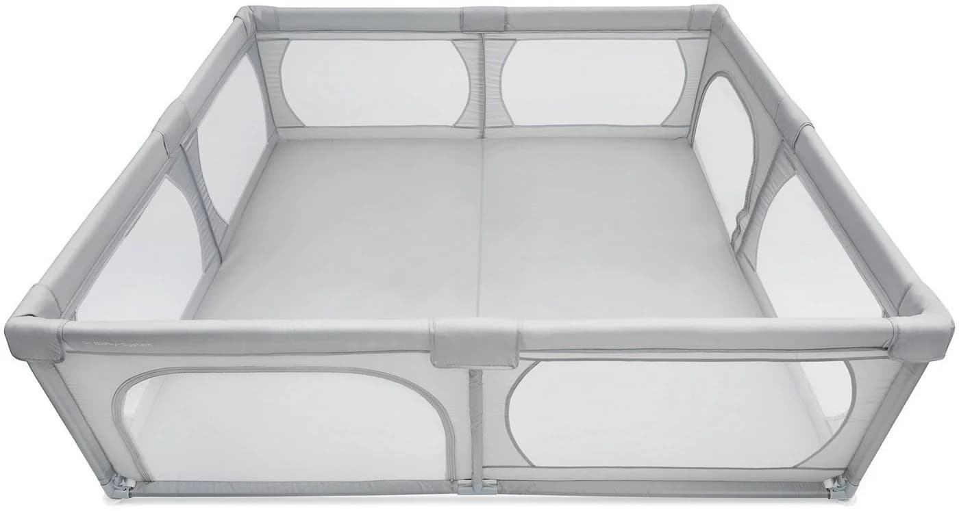 Moby-System Laufstall XXL Grau mit Transporttasche