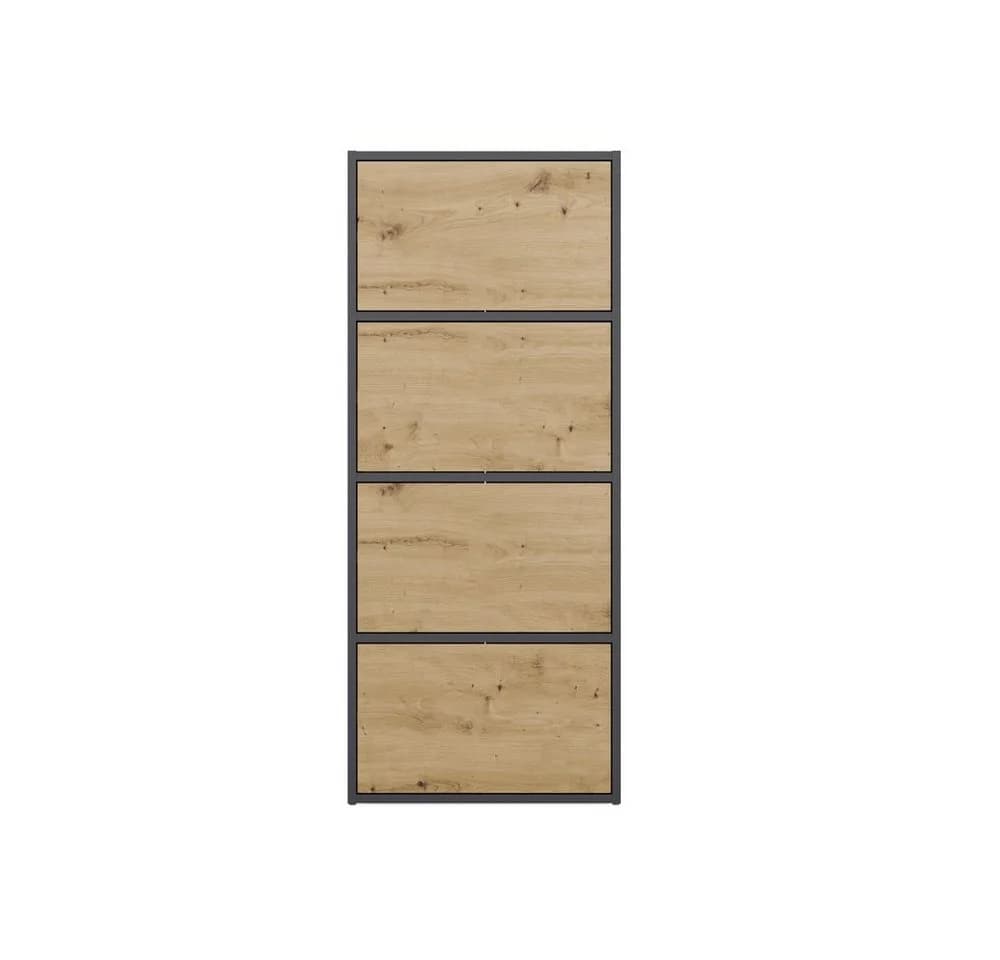 MAGOWA Kommode ALMA Modernes Design mit TIP-ON System Anthrazit