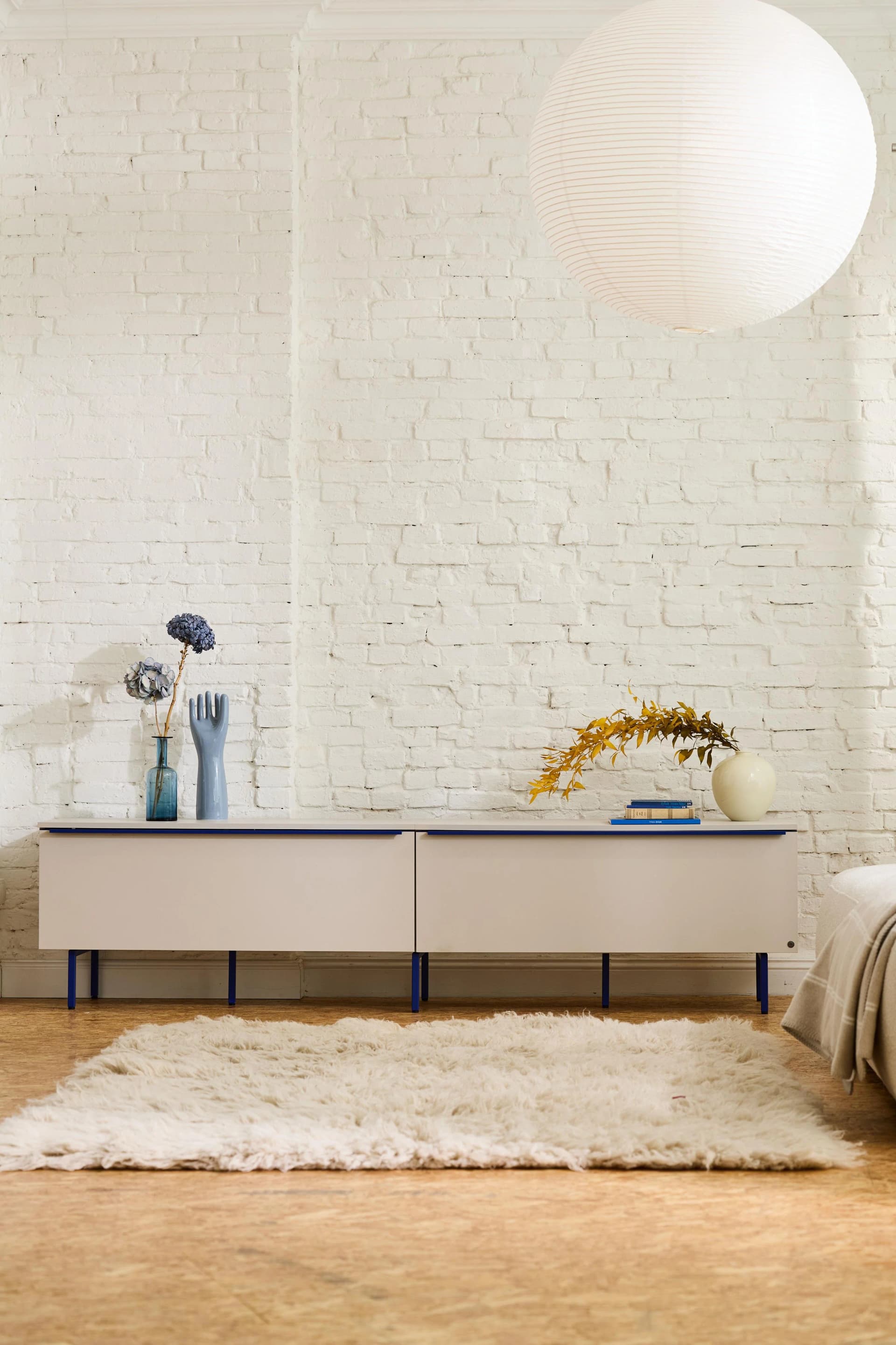 TOM TAILOR HOME Lowboard COLOR PUZZLE Beige/Blau Modern