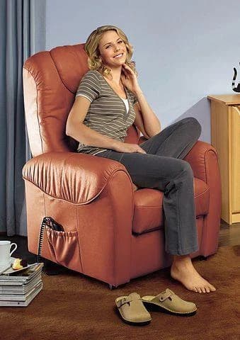 SIT & MORE TV-Sessel Bastian Lachs mit Motor und Aufstehhilfe