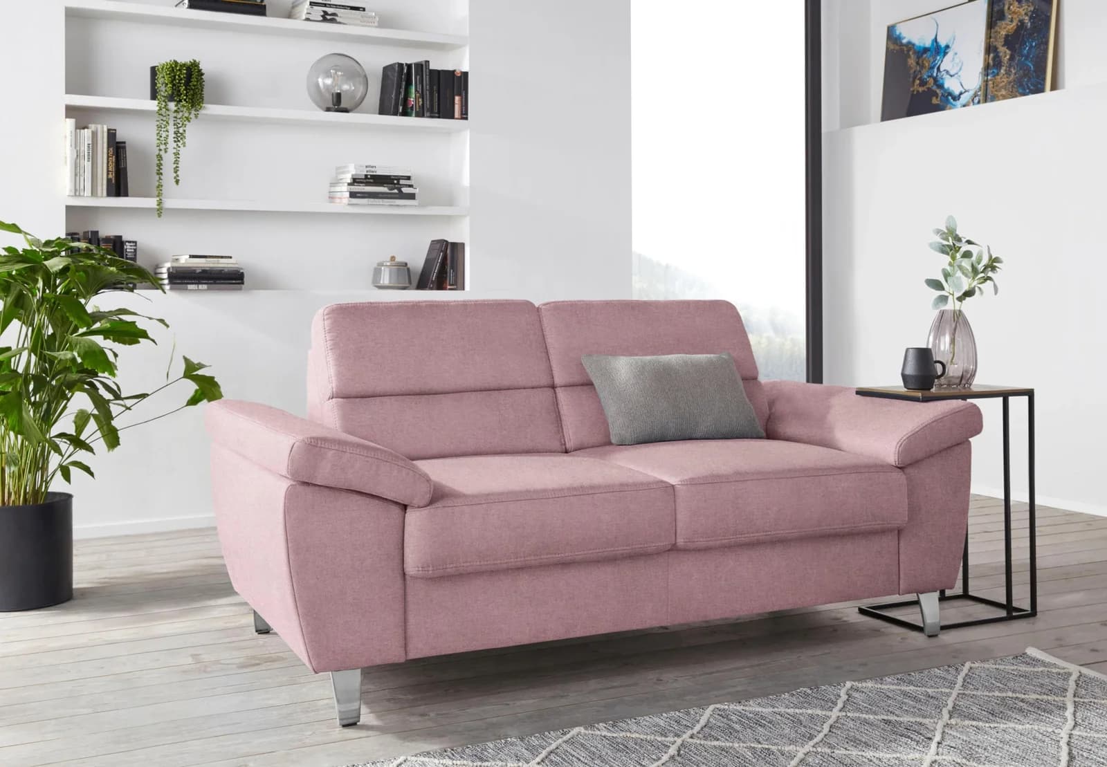 SIT & MORE Sorano 2-Sitzer Sofa Altrosa Modern