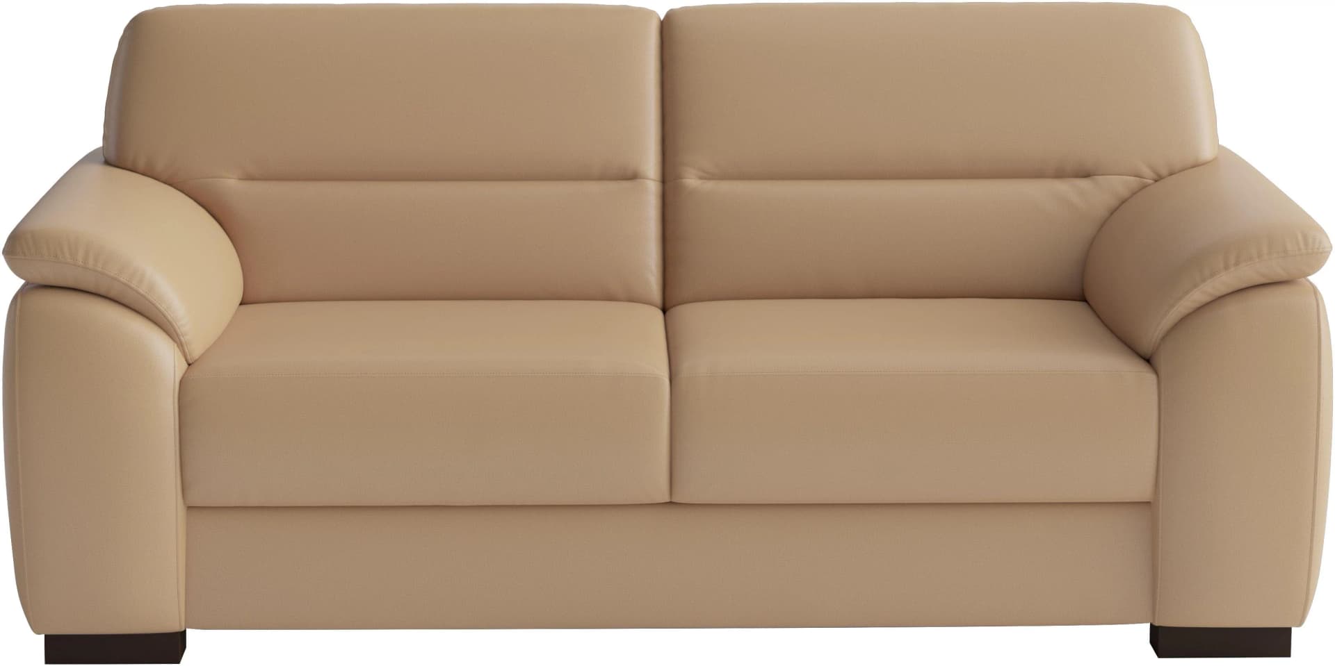 SIT & MORE 2-Sitzer Sofa Montego NaturLEDER Cappuccino