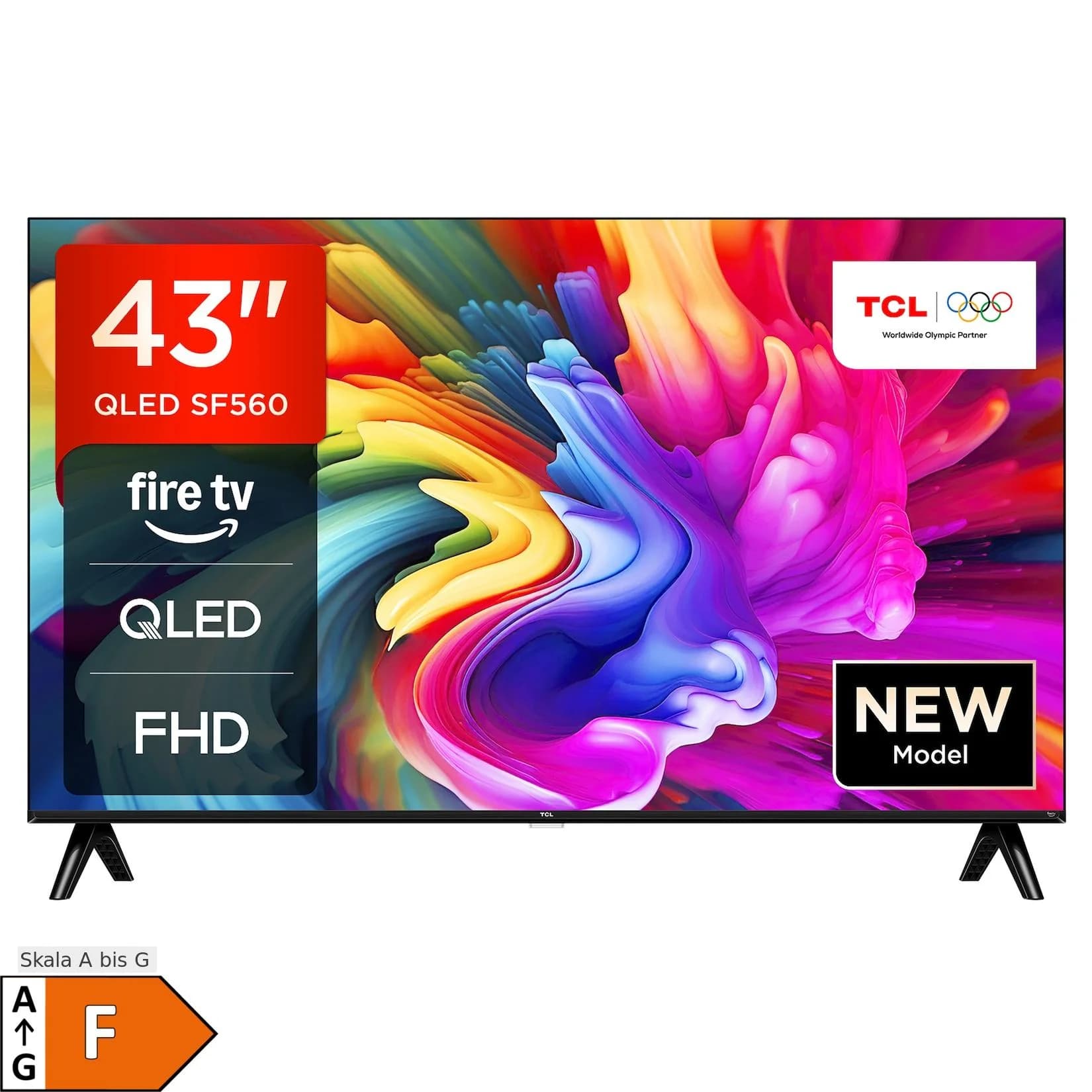 TCL 43 Zoll QLED Smart TV 43SF560 mit Fire TV und Alexa