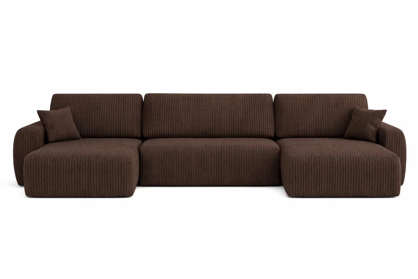 Kaiser Möbel Ecksofa Ariel U Cordstoff Poso U-Form