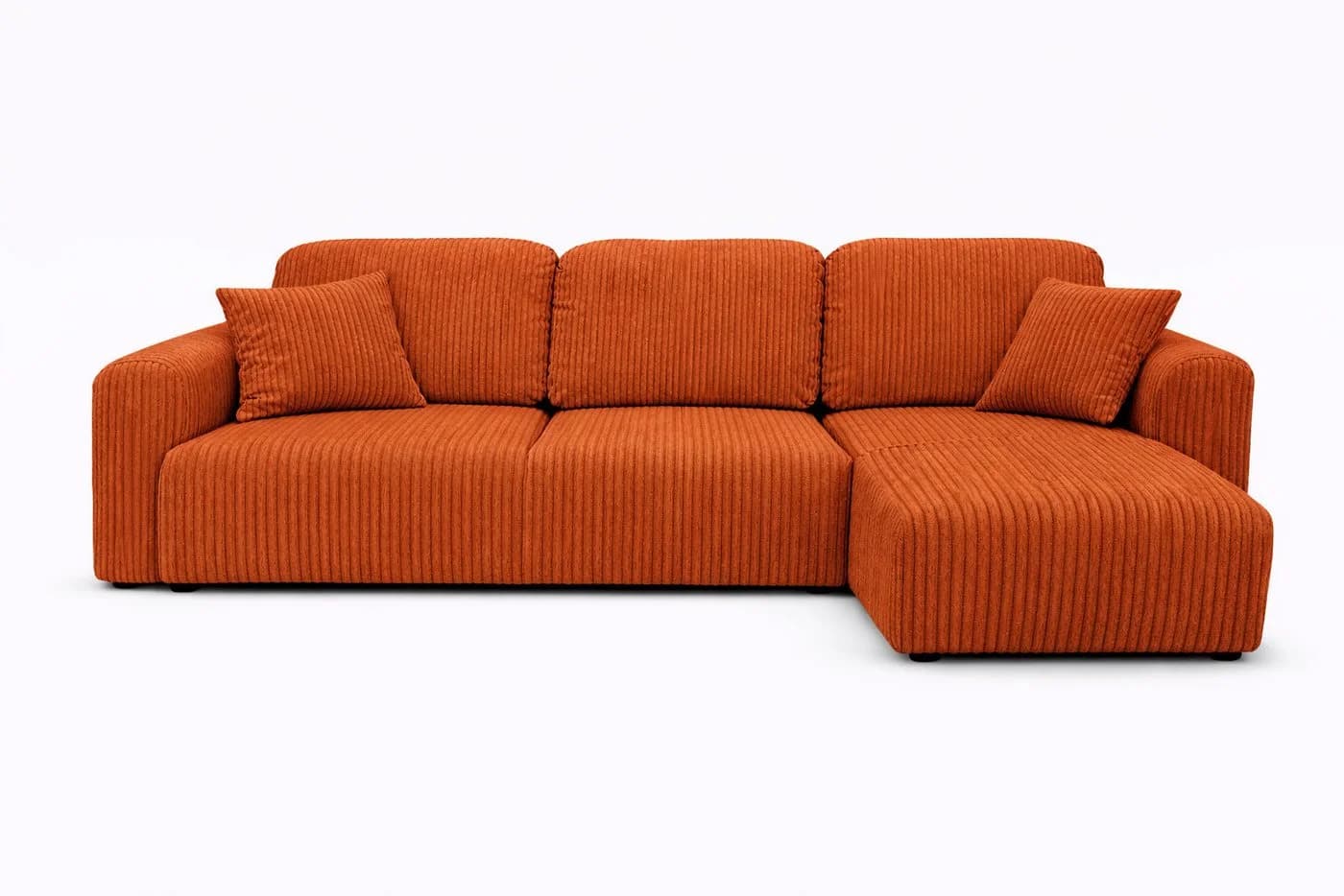 Kaiser Ecksofa Bingo L mit Bettkasten & Schlaffunktion Cord Poso