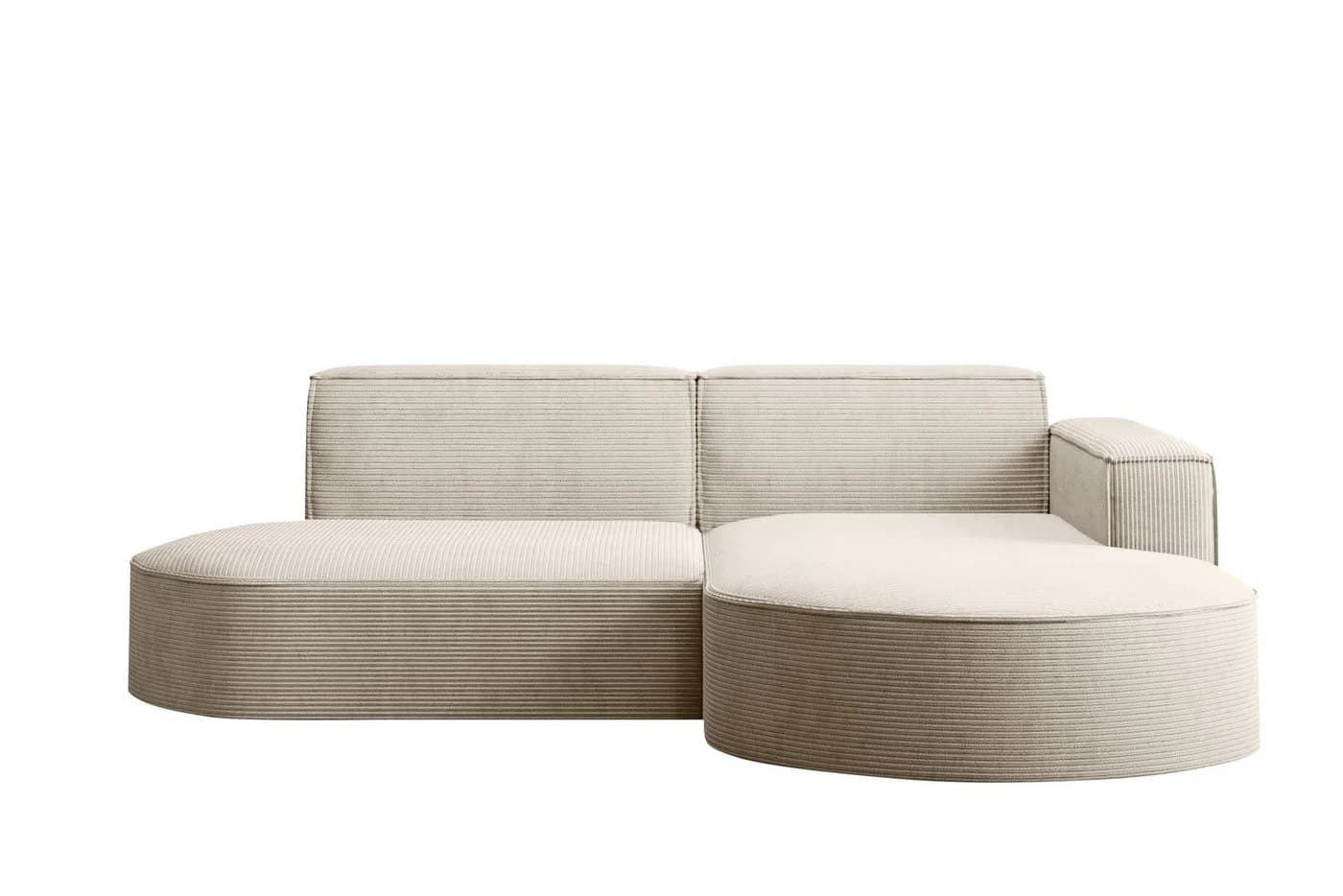 Ecksofa Cord L-Form Modena Studio Kaiser Möbel