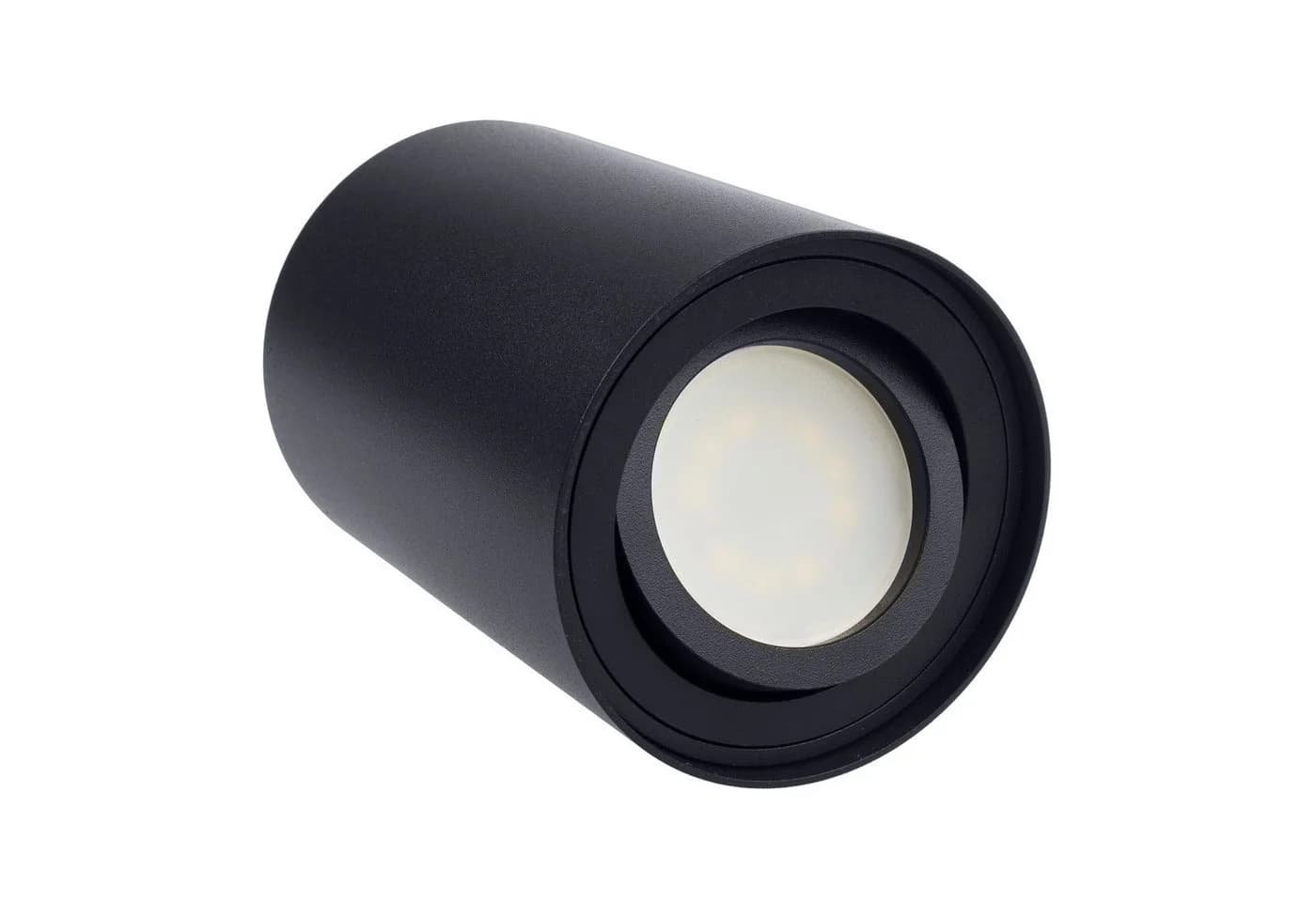 Maclean LED Aufbaustrahler MCE422 Schwarz GU10 Schwenkbar