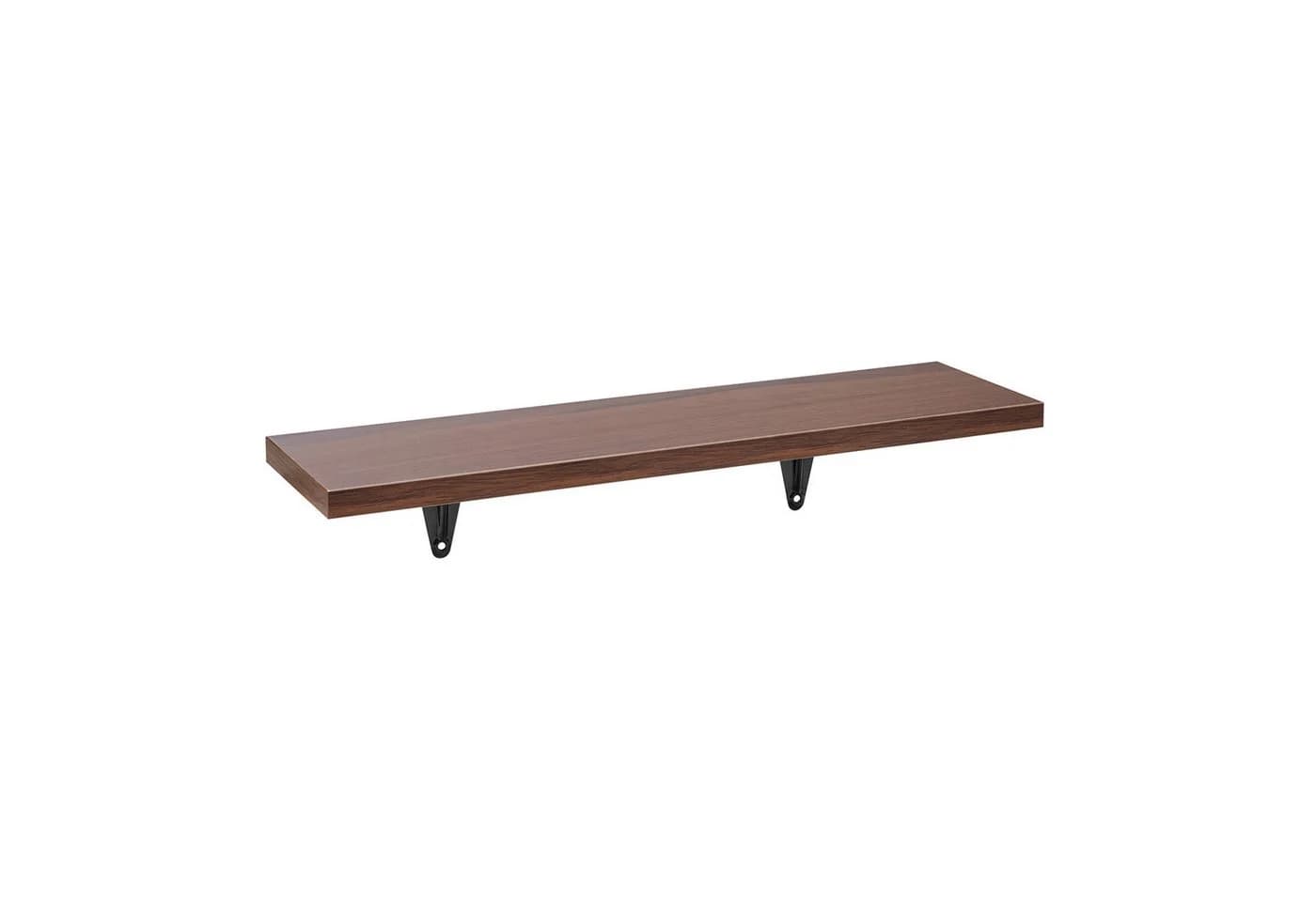 Maclean Wandregal MC-331 6-tlg. Nussbaum Wandmontage