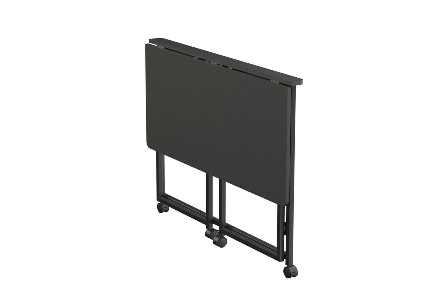 Maclean MC-1250 Klapptisch mit Rädern, 100x50 cm, Klappfunktion