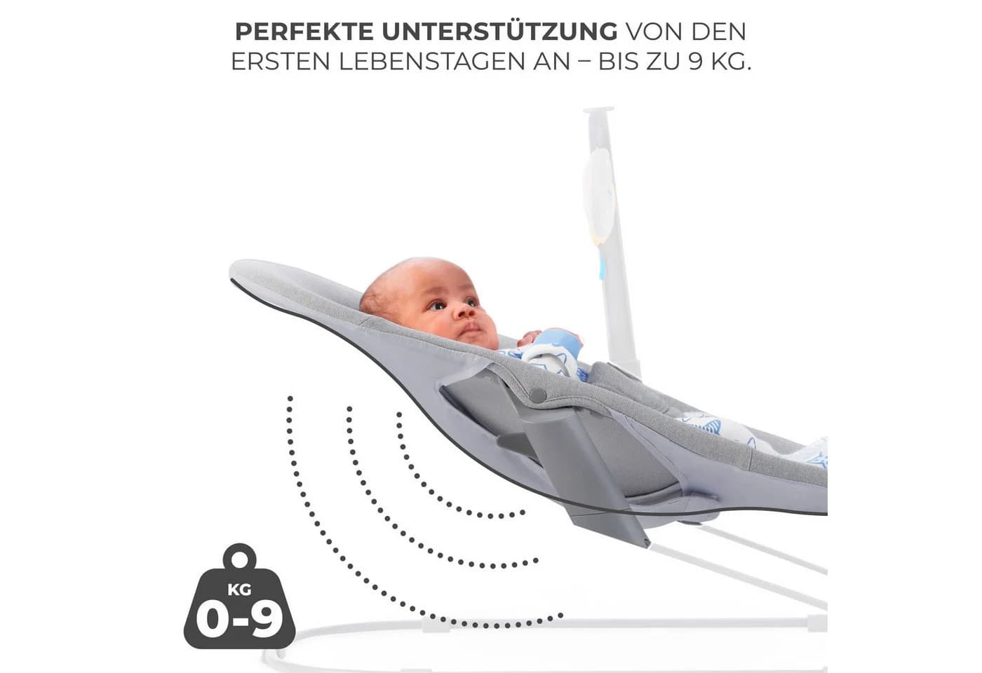 Kinderkraft Babywippe CALMEE - Babywippe Babyliege