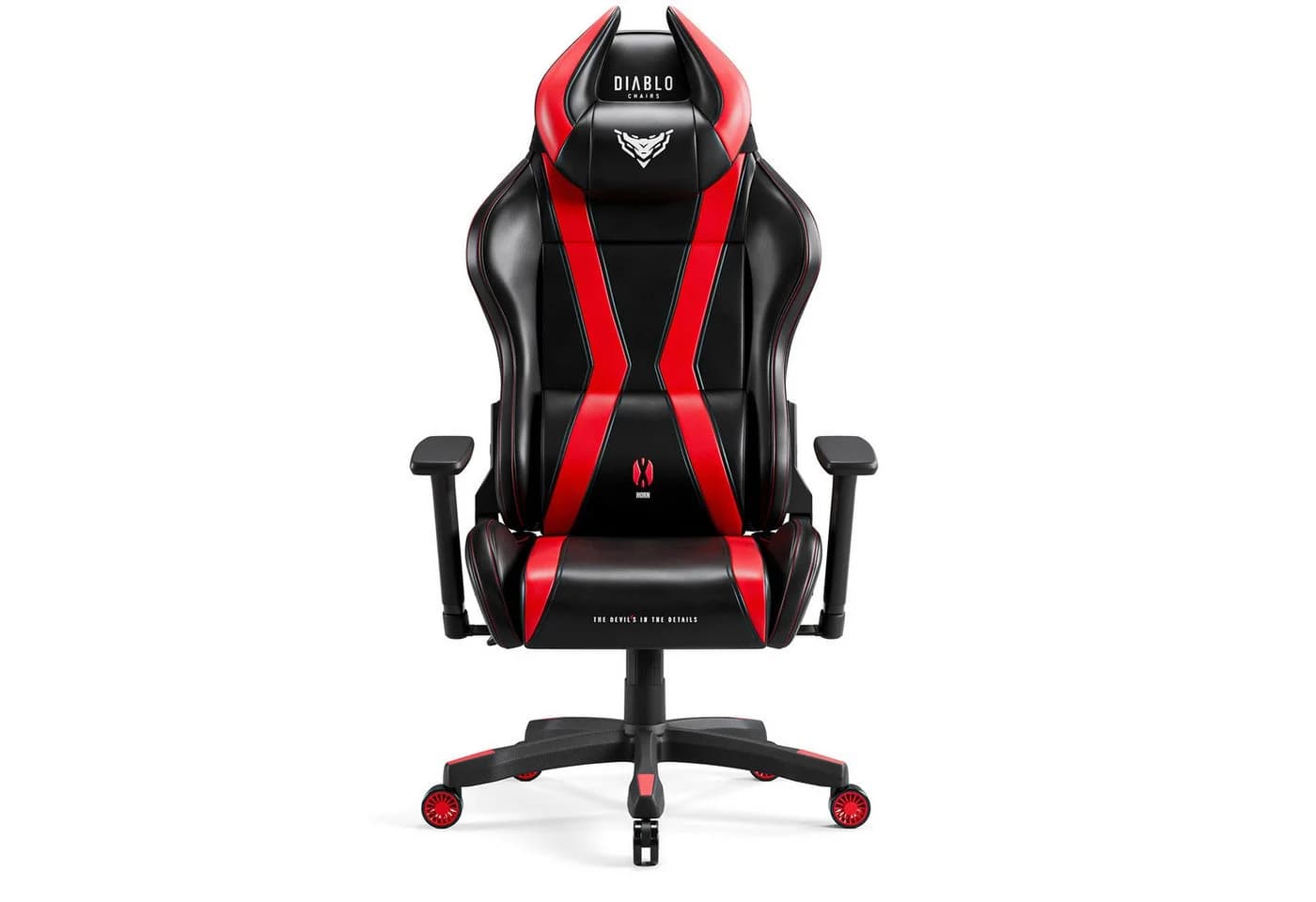DIABLO CHAIRS Gaming-Stuhl X-Horn 2.0 Rot HDS Kunstleder 3D-Armlehnen