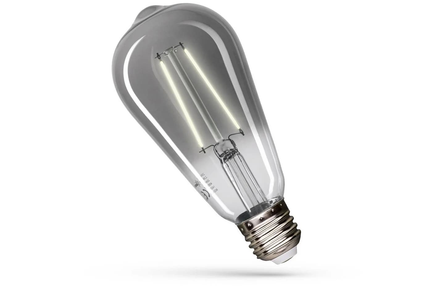 Spectrum LED E27 ST65 Rauchglas 2,5W 150lm 4000K Neutralweiß