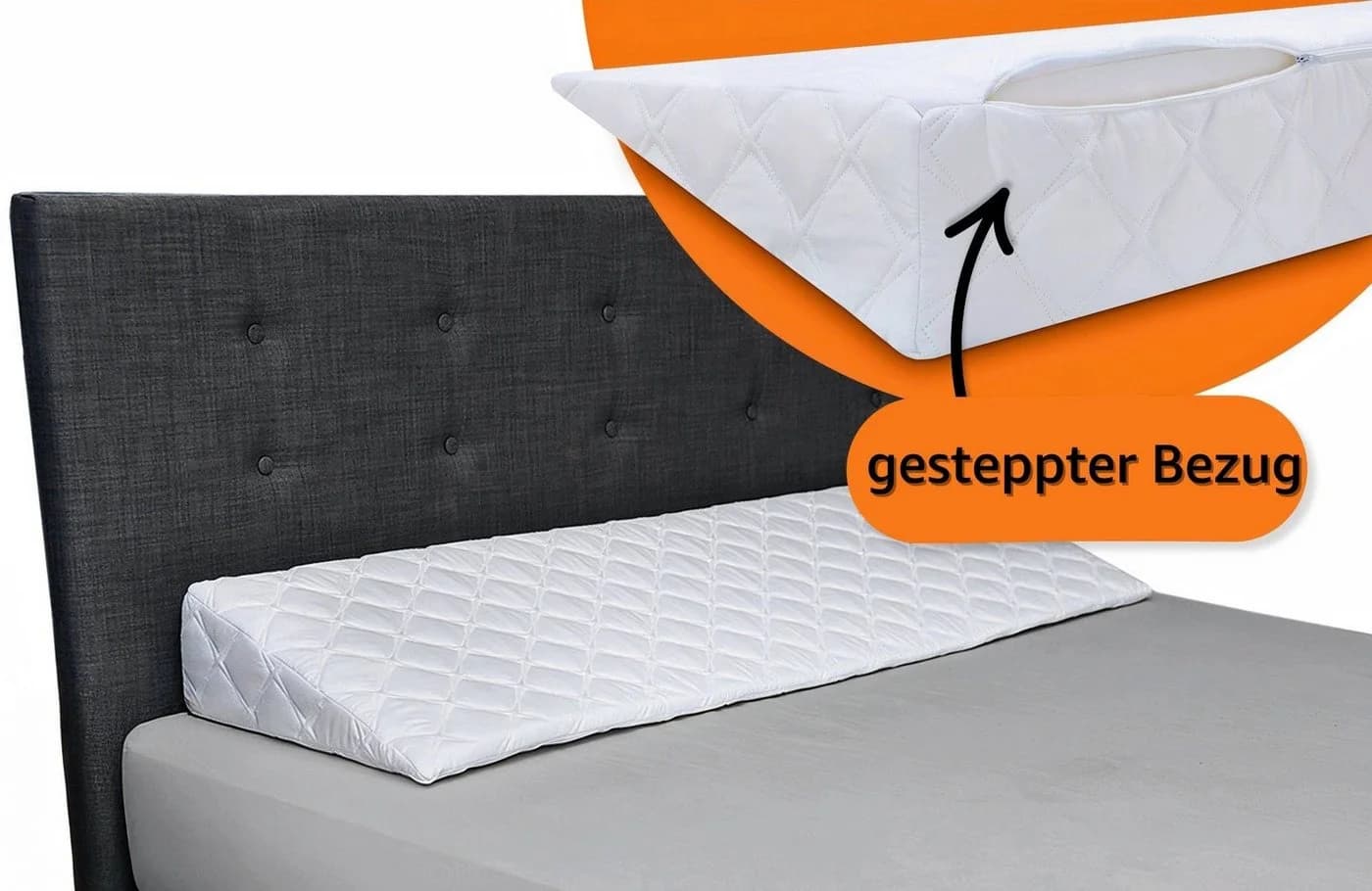 Totsy Baby Sofakissen Keilkissenbezug 45x90 cm - Hygienisch & Modern