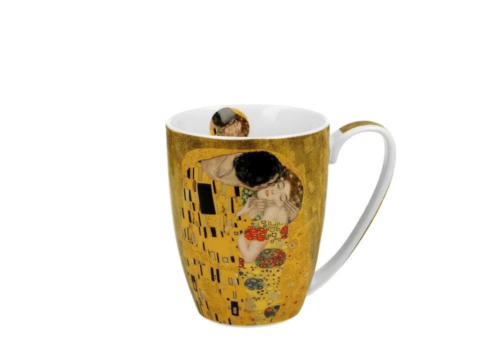 Duo-Gift Becher Der Kuss Porzellan Bunt Klimt Kollektion