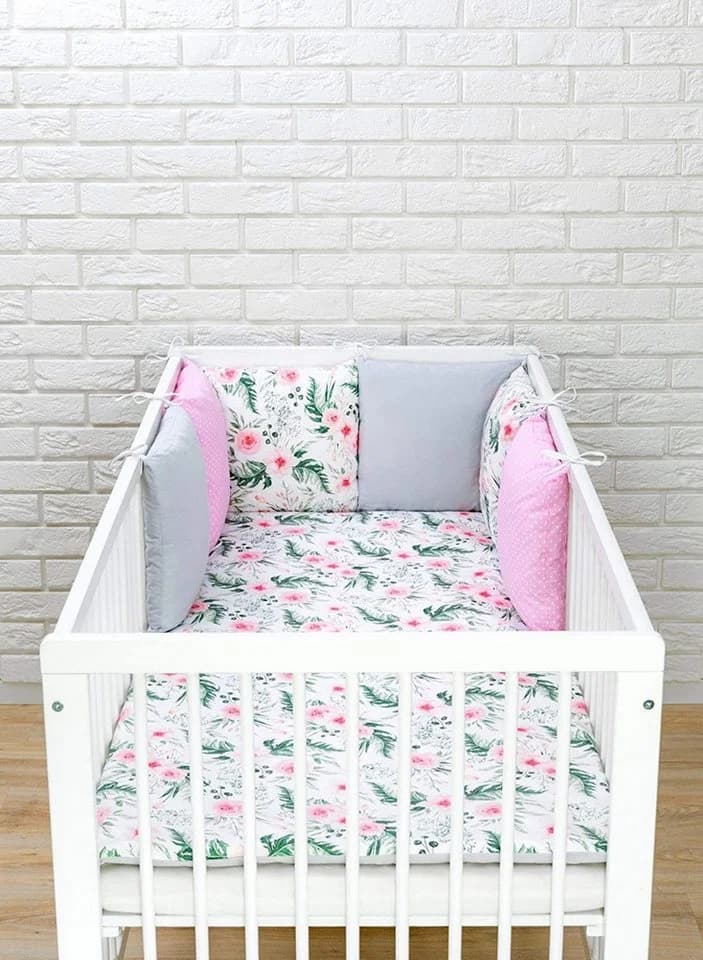 Amilian Bettnestchen 210 cm Rosa