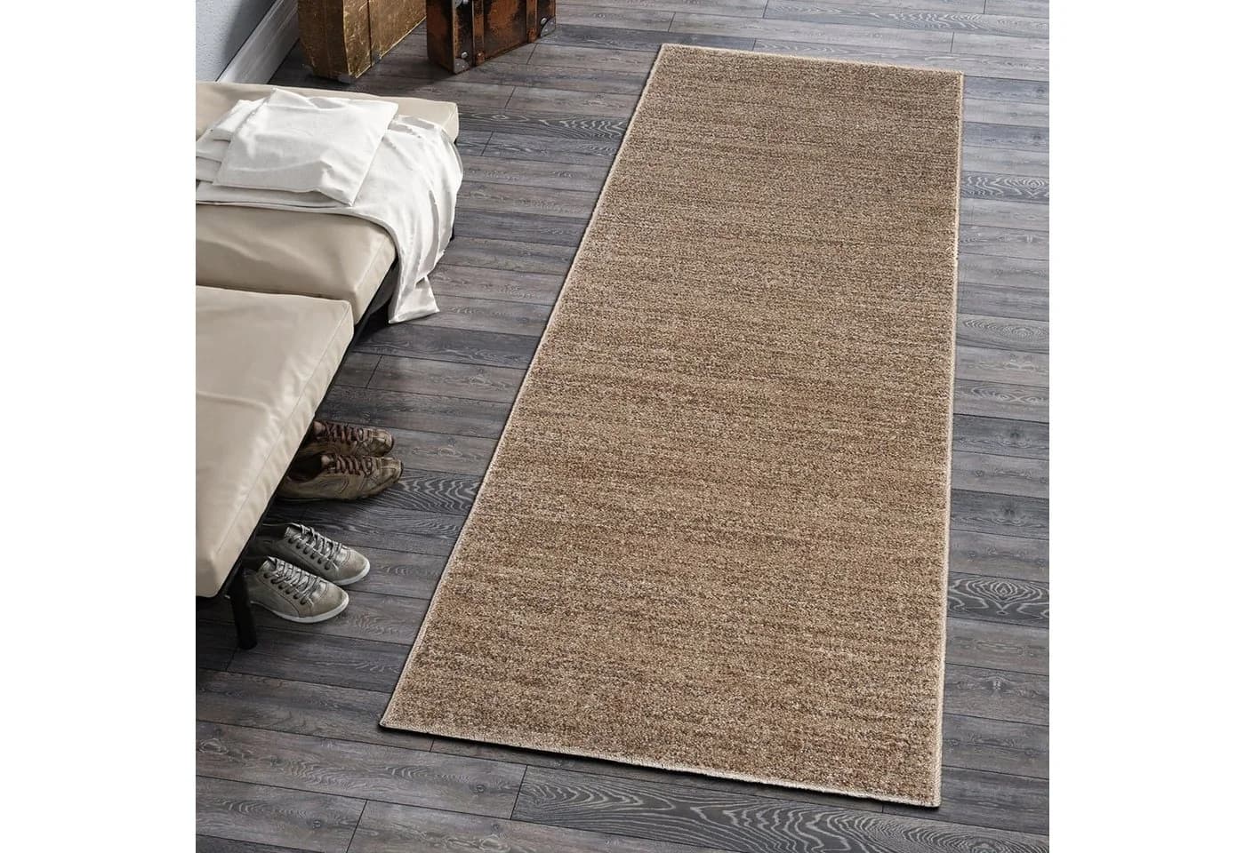 Mazovia Läufer Beige 70x100 cm Kurzflor