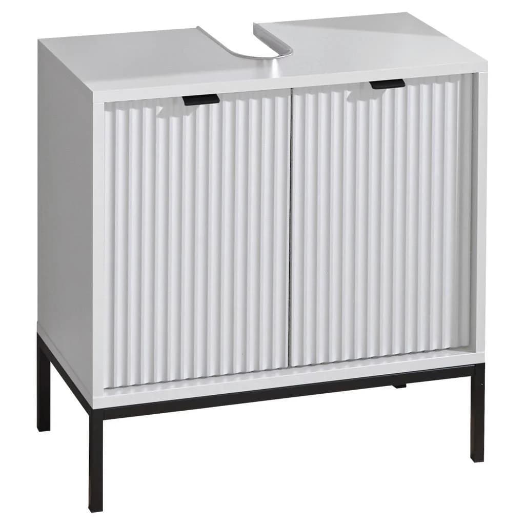 BASIC by Balculina Lucera Waschbeckenunterschrank Weiß Modern