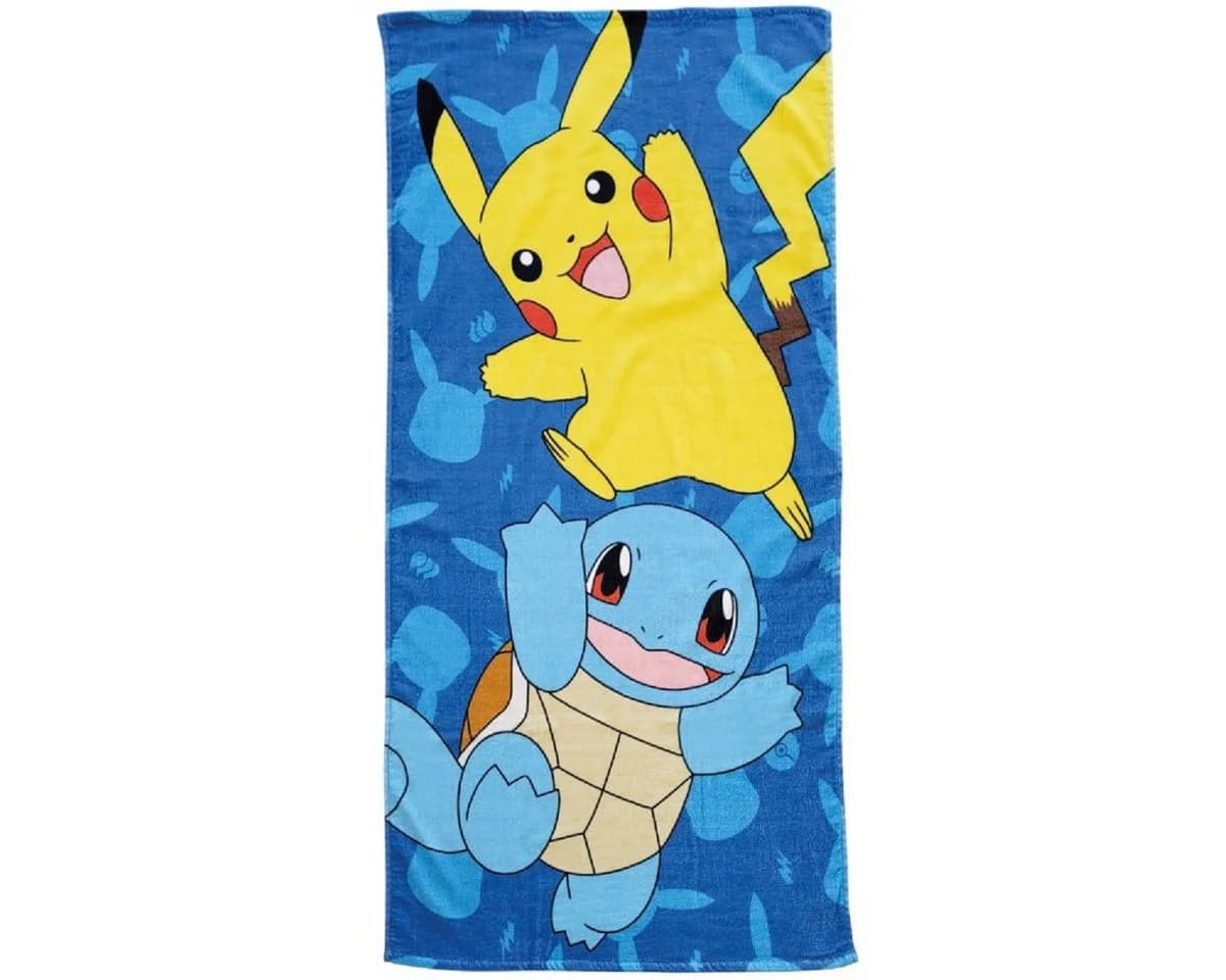 POKÉMON Badetuch Bunt 70x140 cm Baumwolle