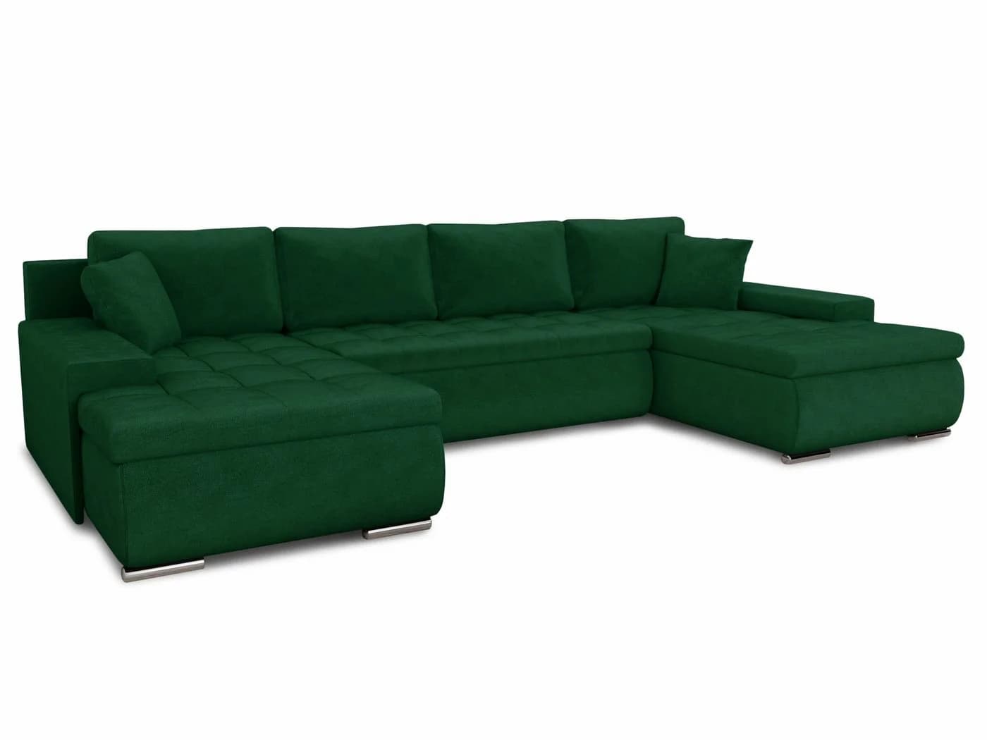 Sofnet Wohnlandschaft Faris U Ecksofa mit Schlaffunktion und Bettkasten
