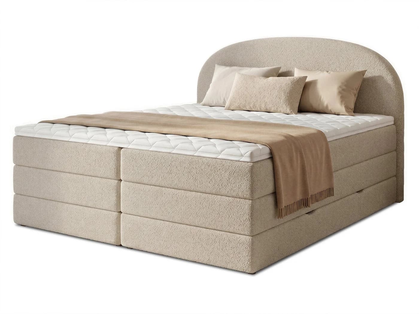 Sofnet Boxspringbett Cloud XL mit Bettkästen und Topper