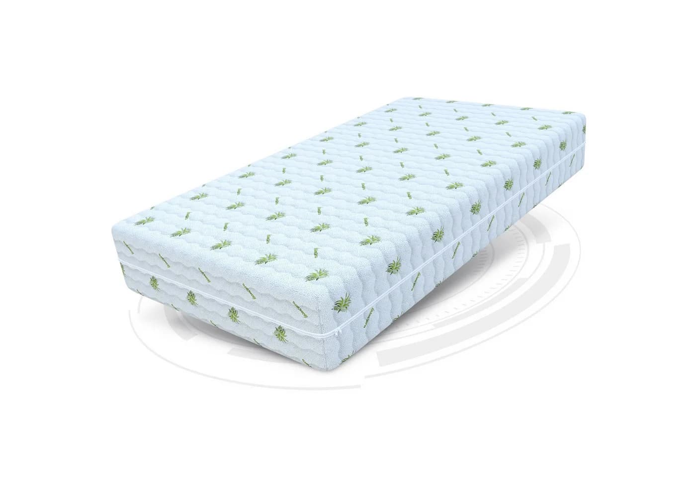 FDM Taschenfederkernmatratze PALOMA 7 Zonen Aloe Vera Bezug