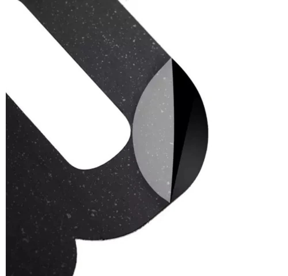 Ruhhy Wanduhr DIY-Wanduhr Loft 60-130 cm Schwarz