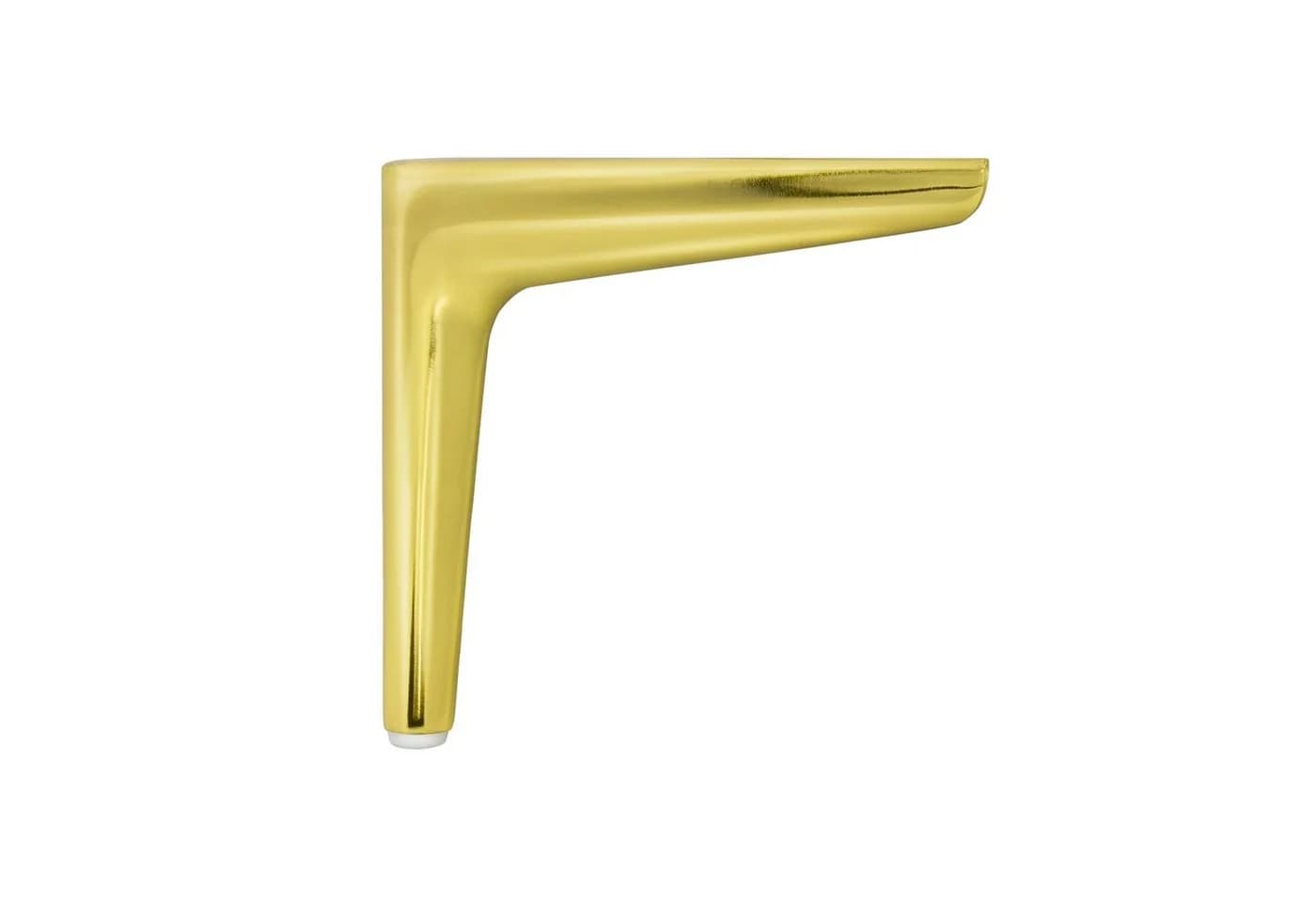 Prima-Online Möbelfuß 4 Stück Möbelfüße DIY Metall Möbelbeine Schrank Sofa Couch Gold