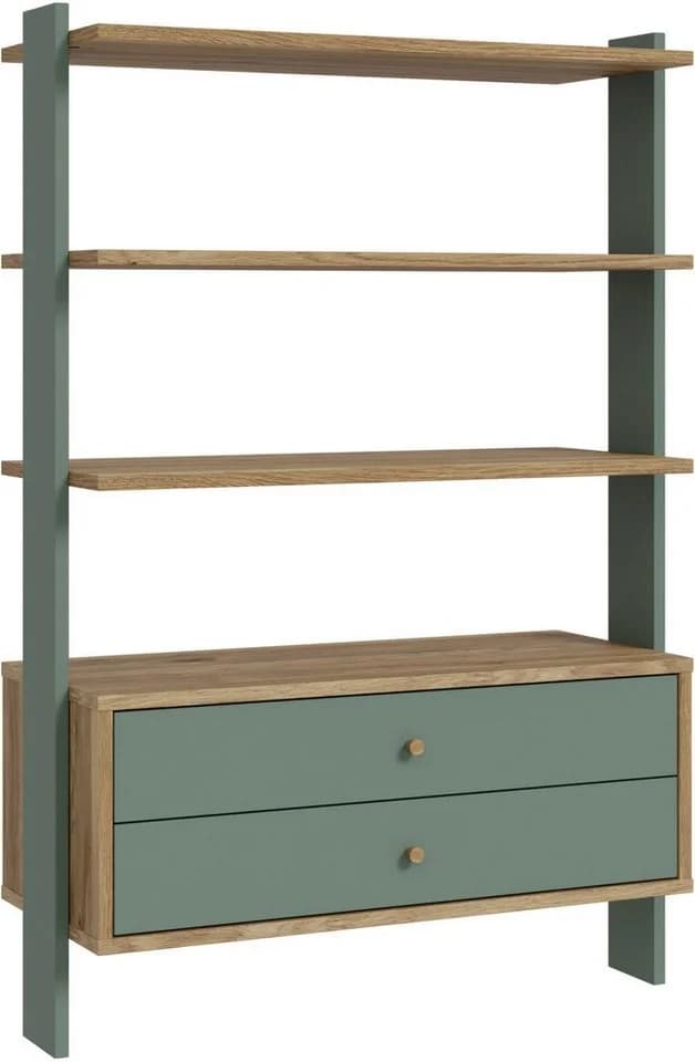 FORTE Standregal Whenua Mauvelle Eiche Salbei Modern