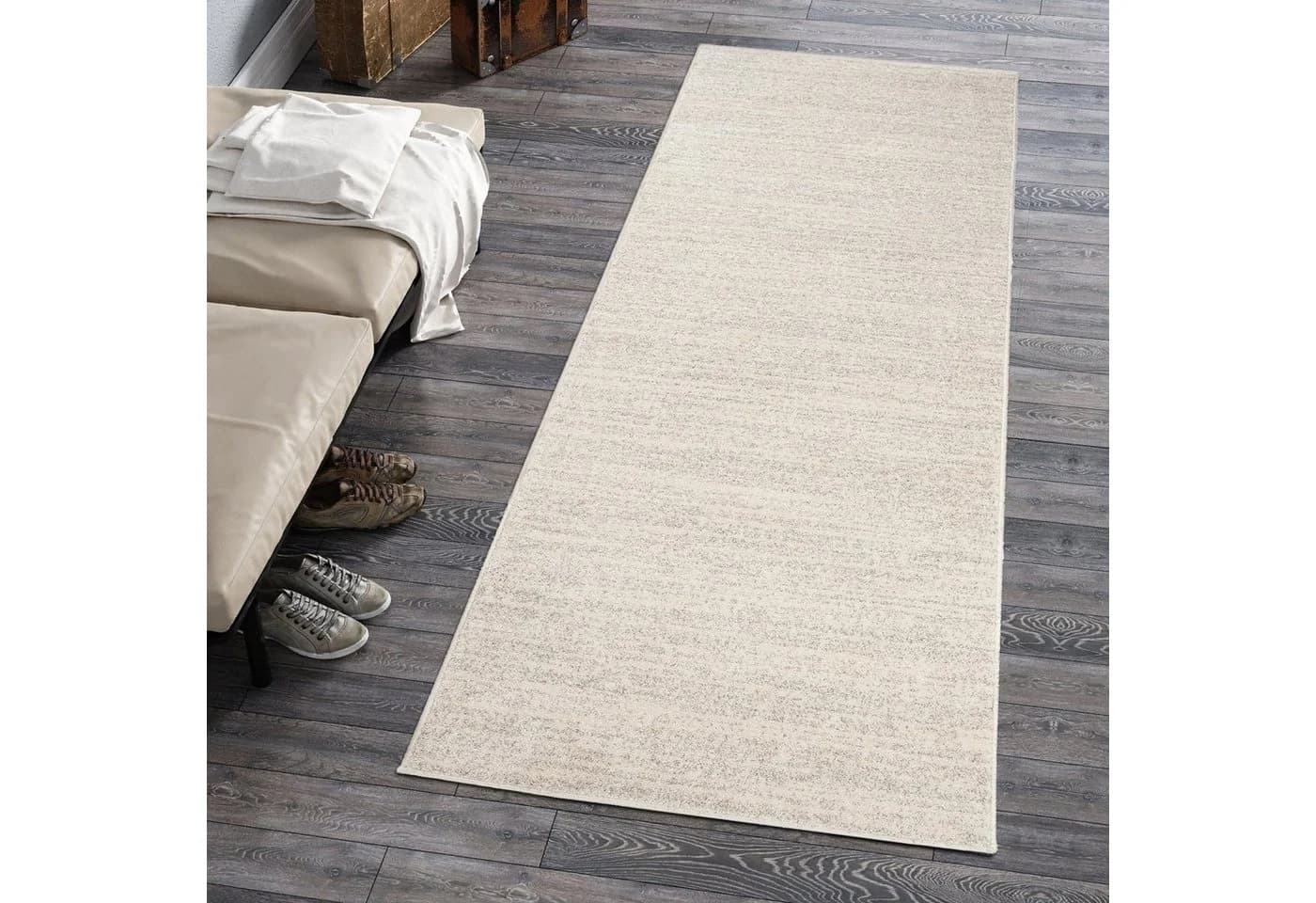 Mazovia Läufer Creme Kurzflor Modern