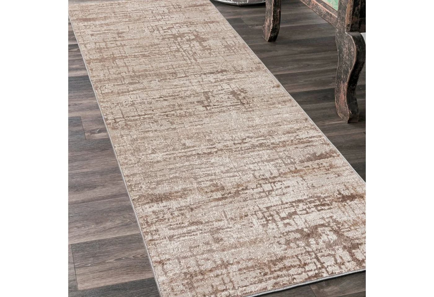 Mazovia Läufer Abstrakt Muster Kurzflor 70x100cm