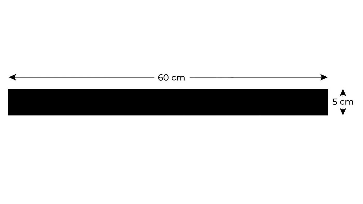 ALLboards Rahmenloses SLIMboard Magnettafel Kreideoberfläche