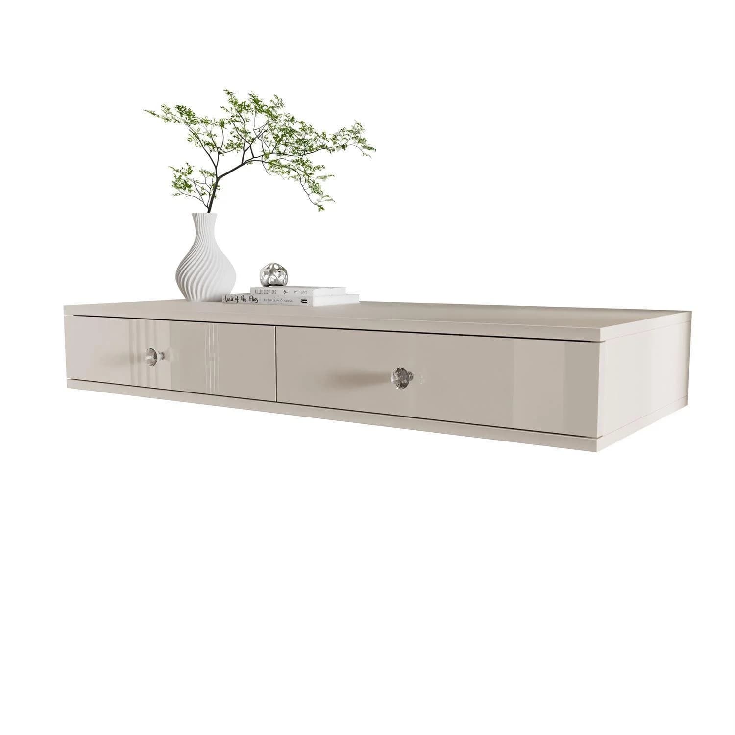 Lookway Konsolentisch BLANCO GLAMOUR Kaschmir Wandkonsole