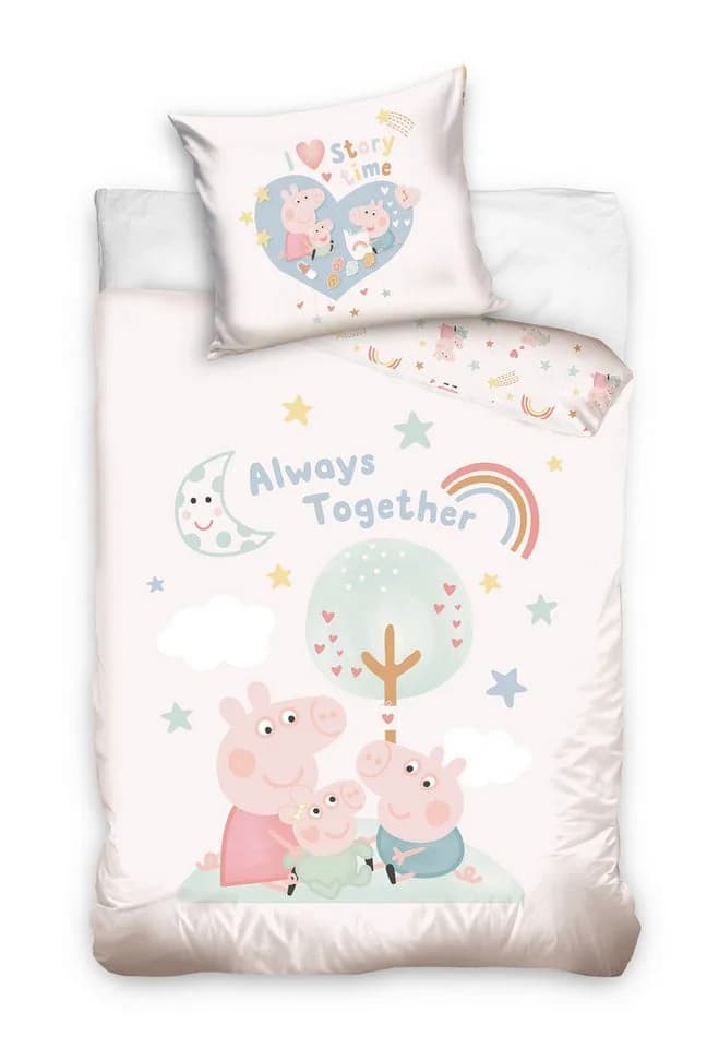 Peppa Pig Babybettwäsche 100 x 135 cm
