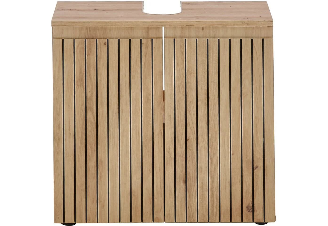BASIC by Balculina Austin Waschbeckenunterschrank Eiche Artisan Modern