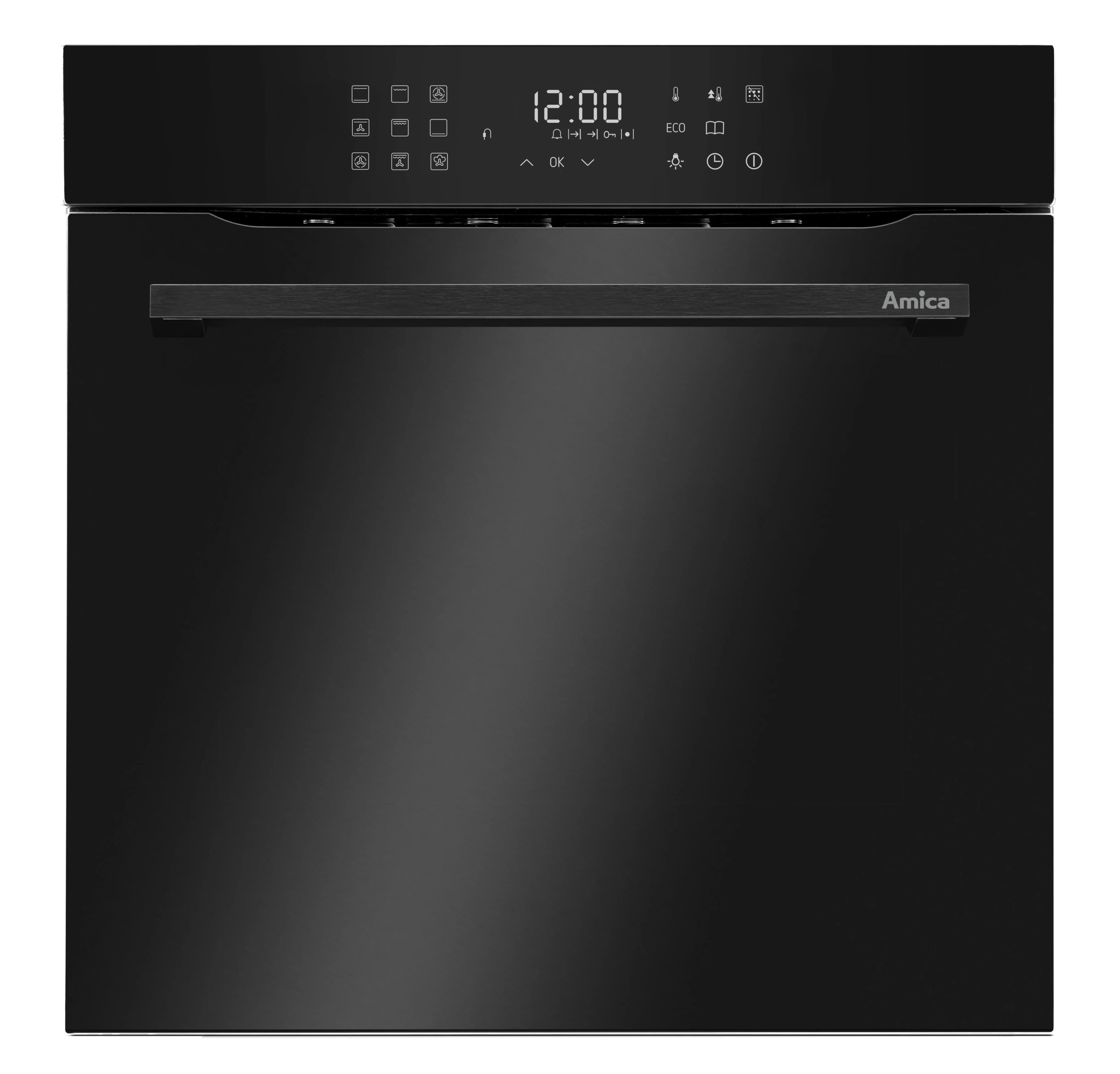 AMICA Einbaubackofen EBX 944 870 V Weiß mit Steam Clean & Touchsteuerung