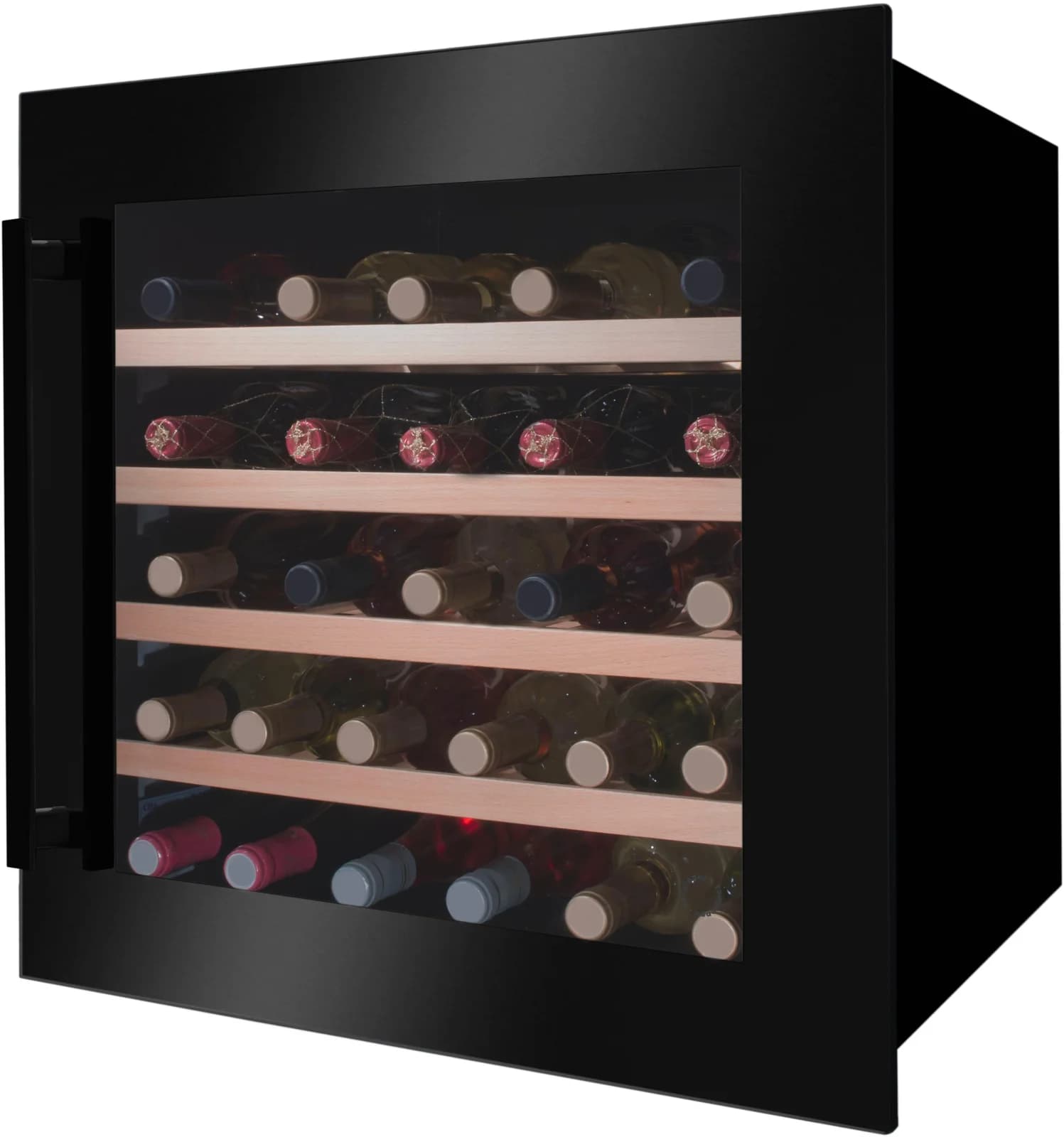 AMICA Einbauweinkühlschrank WK 341 210 S schwarz
