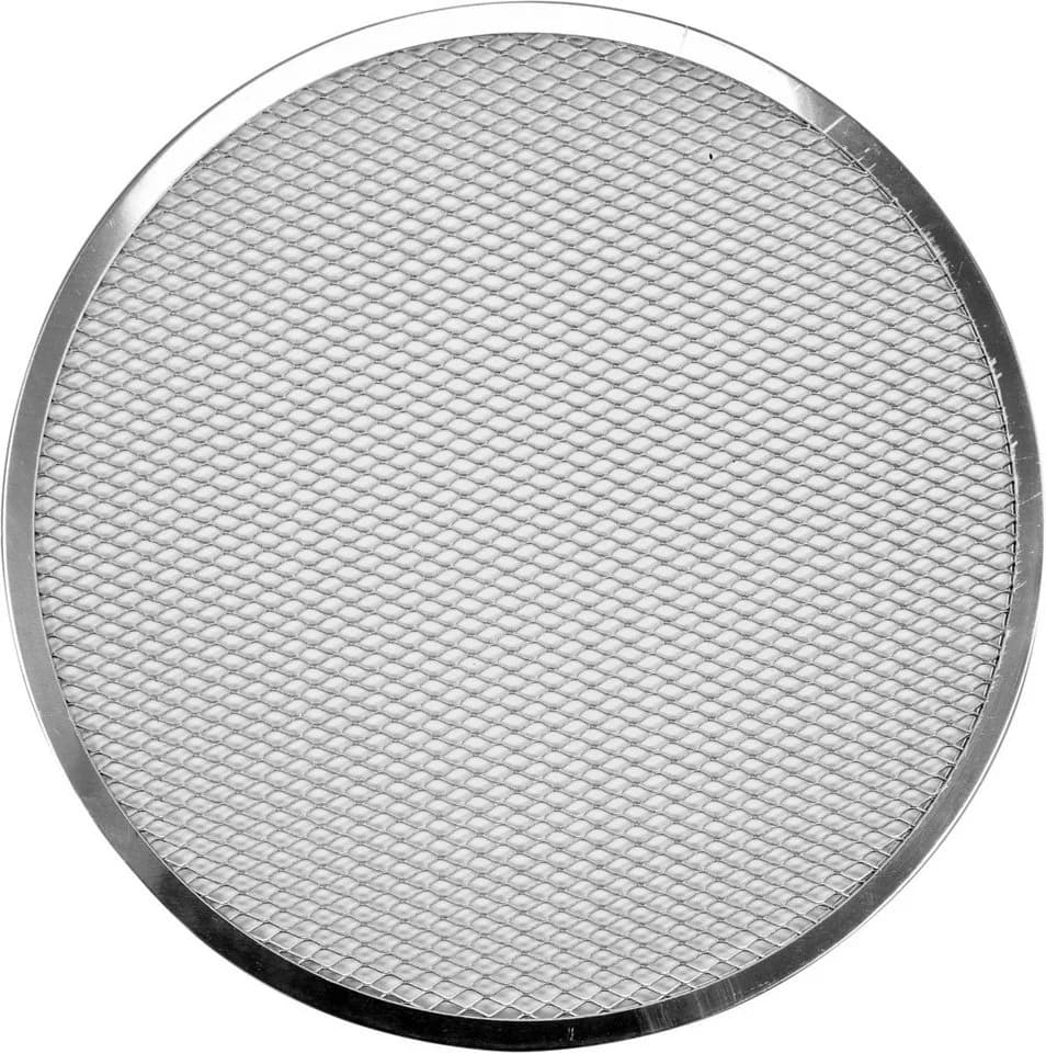 TRIZERATOP Pizzasieb Aluminium 330 mm Grau Silber
