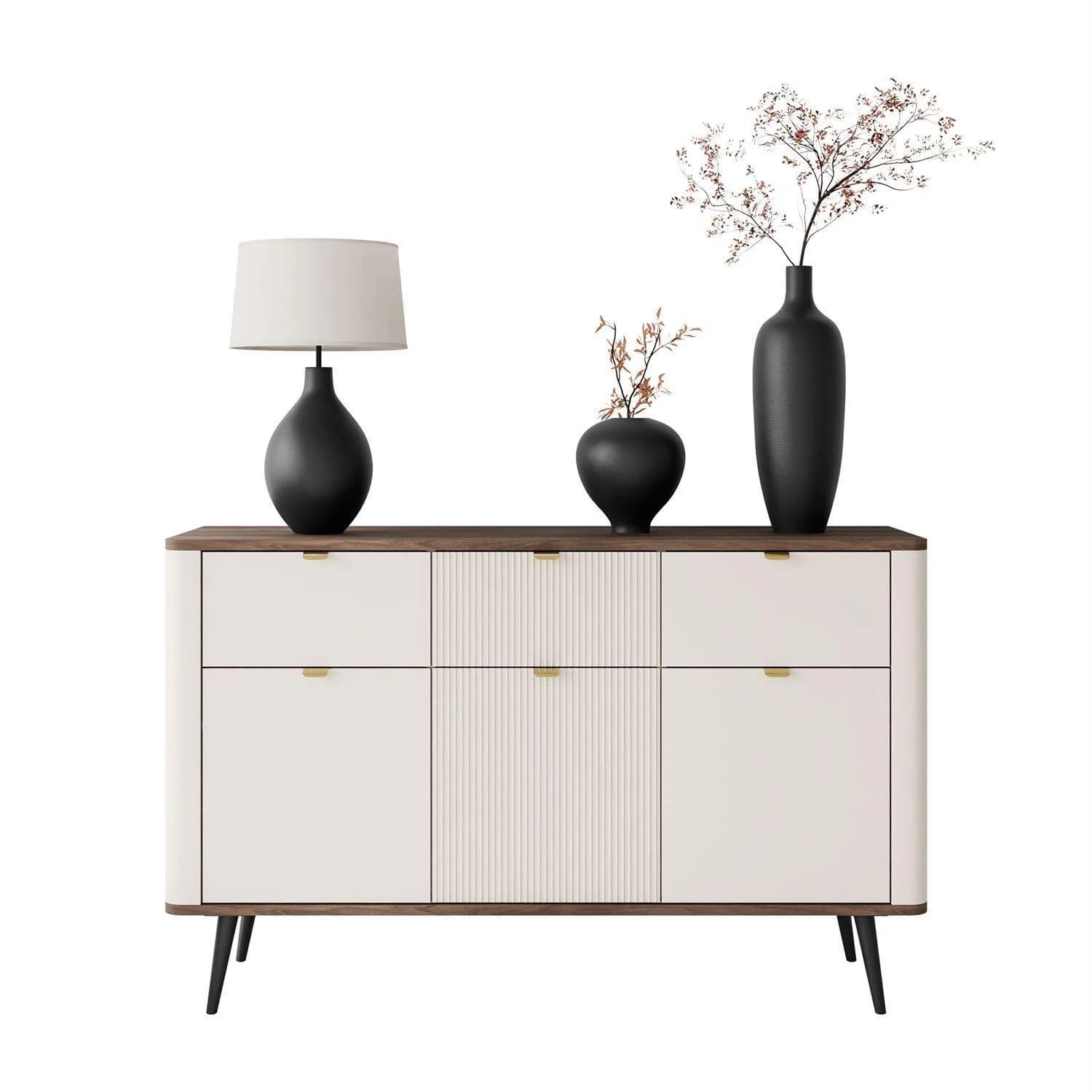 369192 / Mömax DE Kommode AUTUMN 3D3S Beige Nussbaum