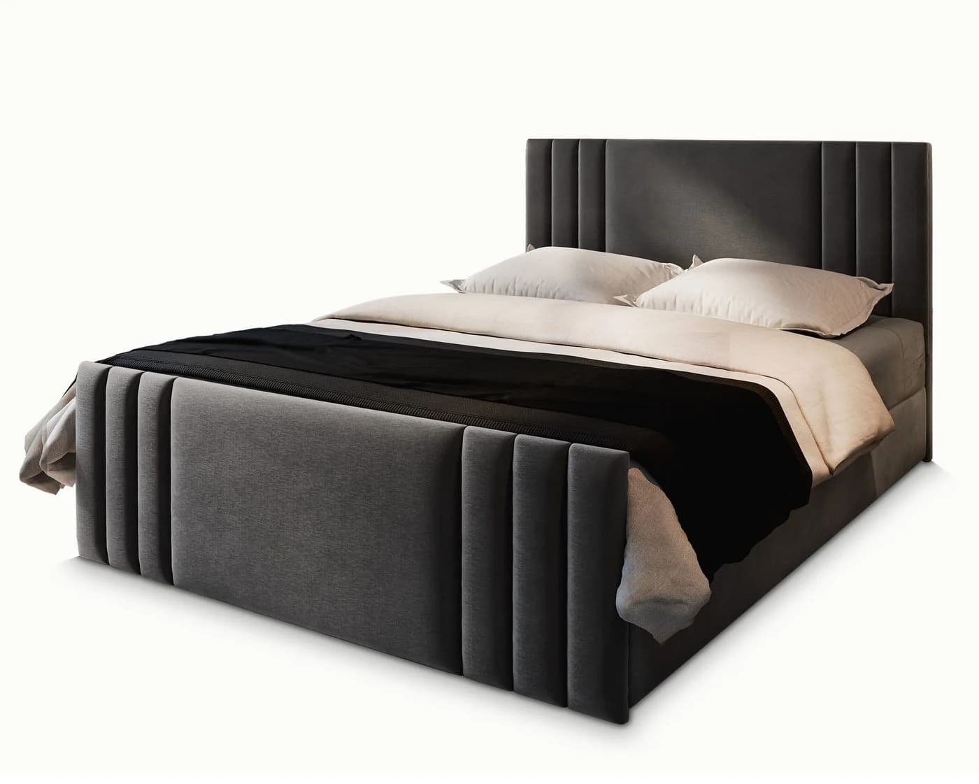 Masseno Boxbett KANES mit Bonell Matratze und Topper