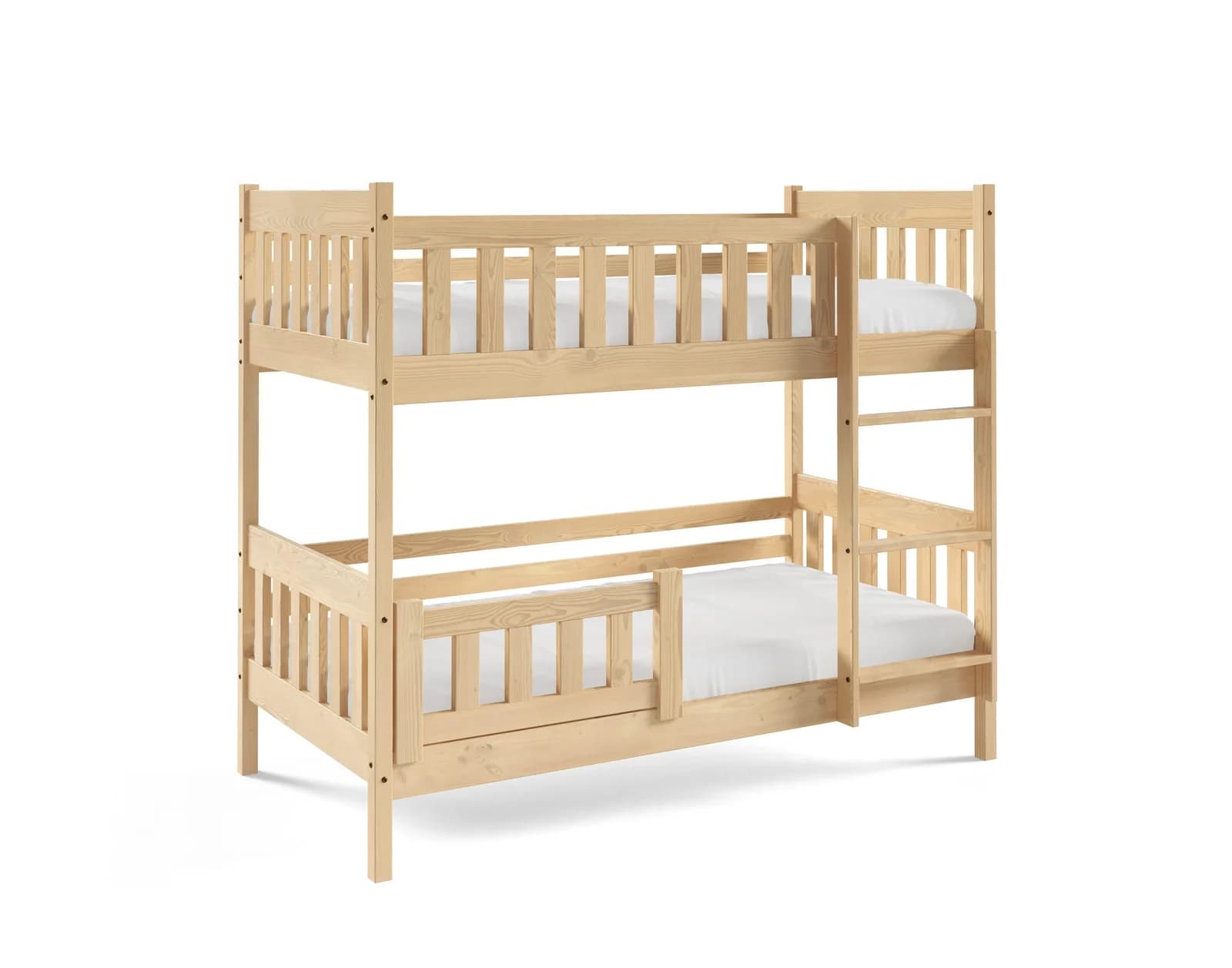 Etagenbett Lucia 80x160 cm Kieferfarbe Holz