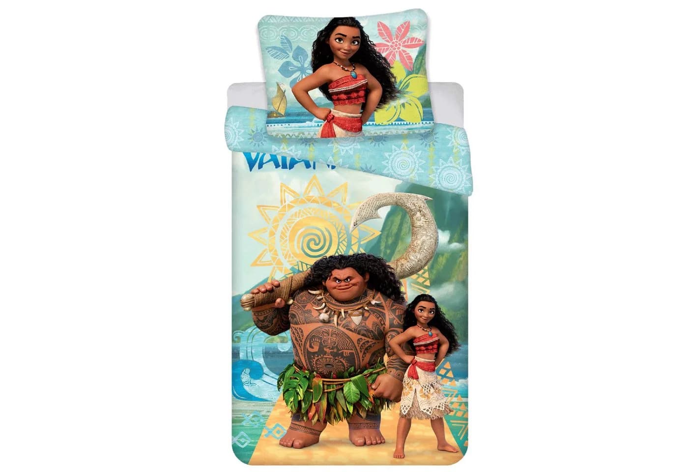 Sarcia.eu Kinderbettwäsche Vaiana Disney 100% Baumwolle