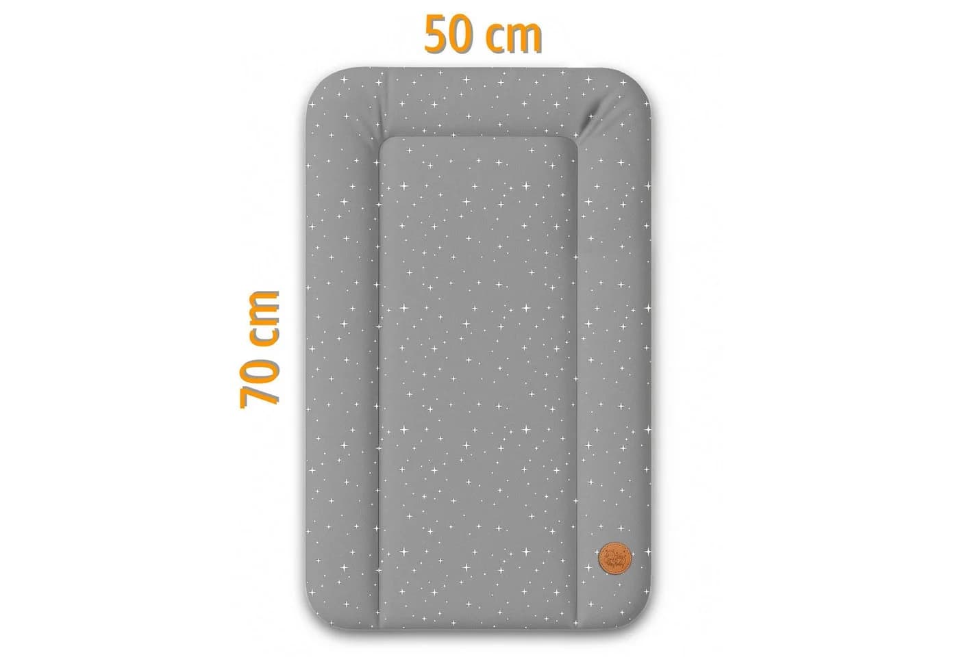 Totsy Baby Wickelauflage Grau Abwaschbar Wasserdicht Wickelmatte