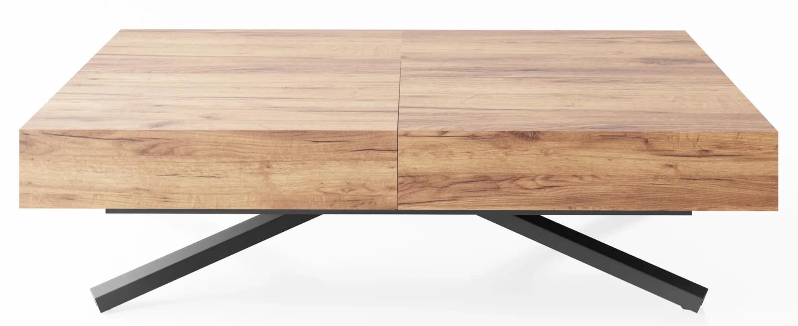 Cavetta X Couchtisch höhenverstellbar ausziehbar Craft Eiche