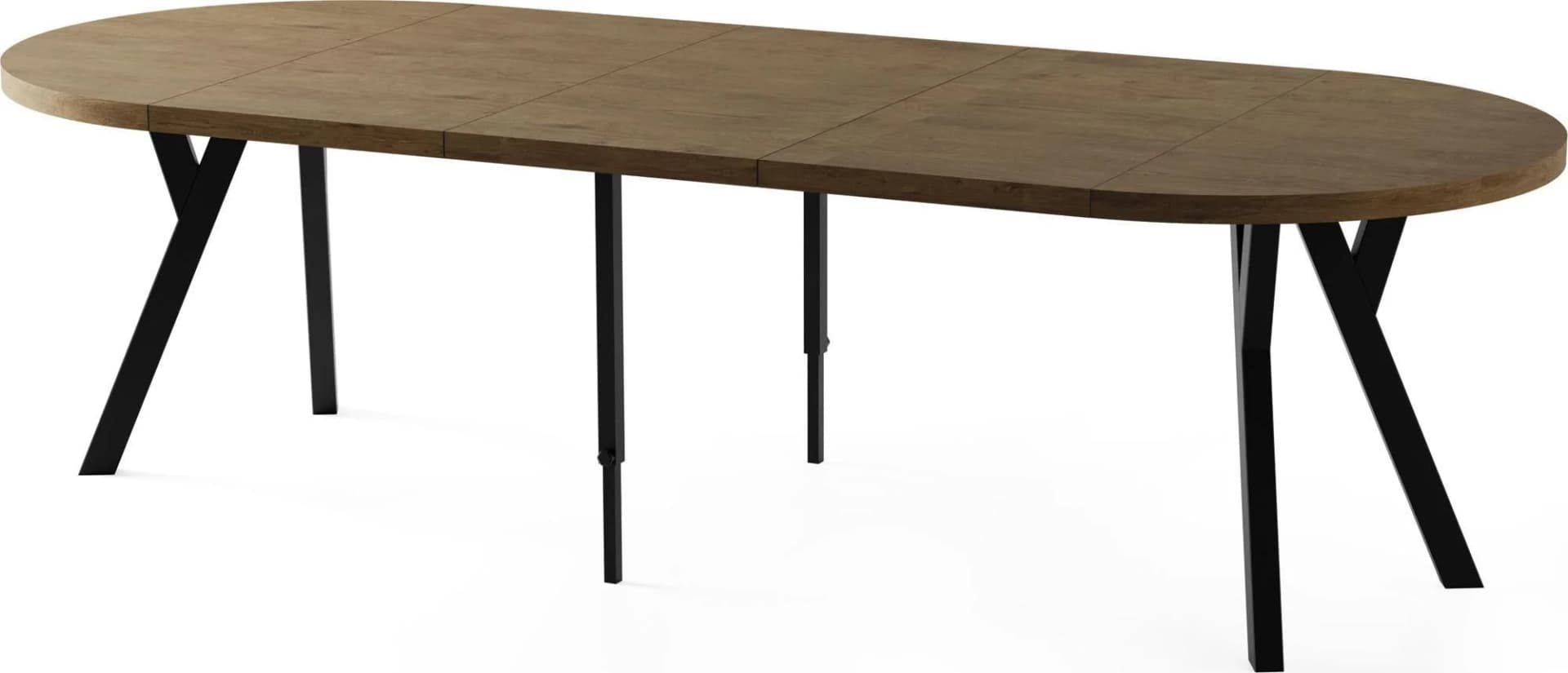 ESSTISCH Twixy XXL ausziehbar Eiche Braun Rustikal