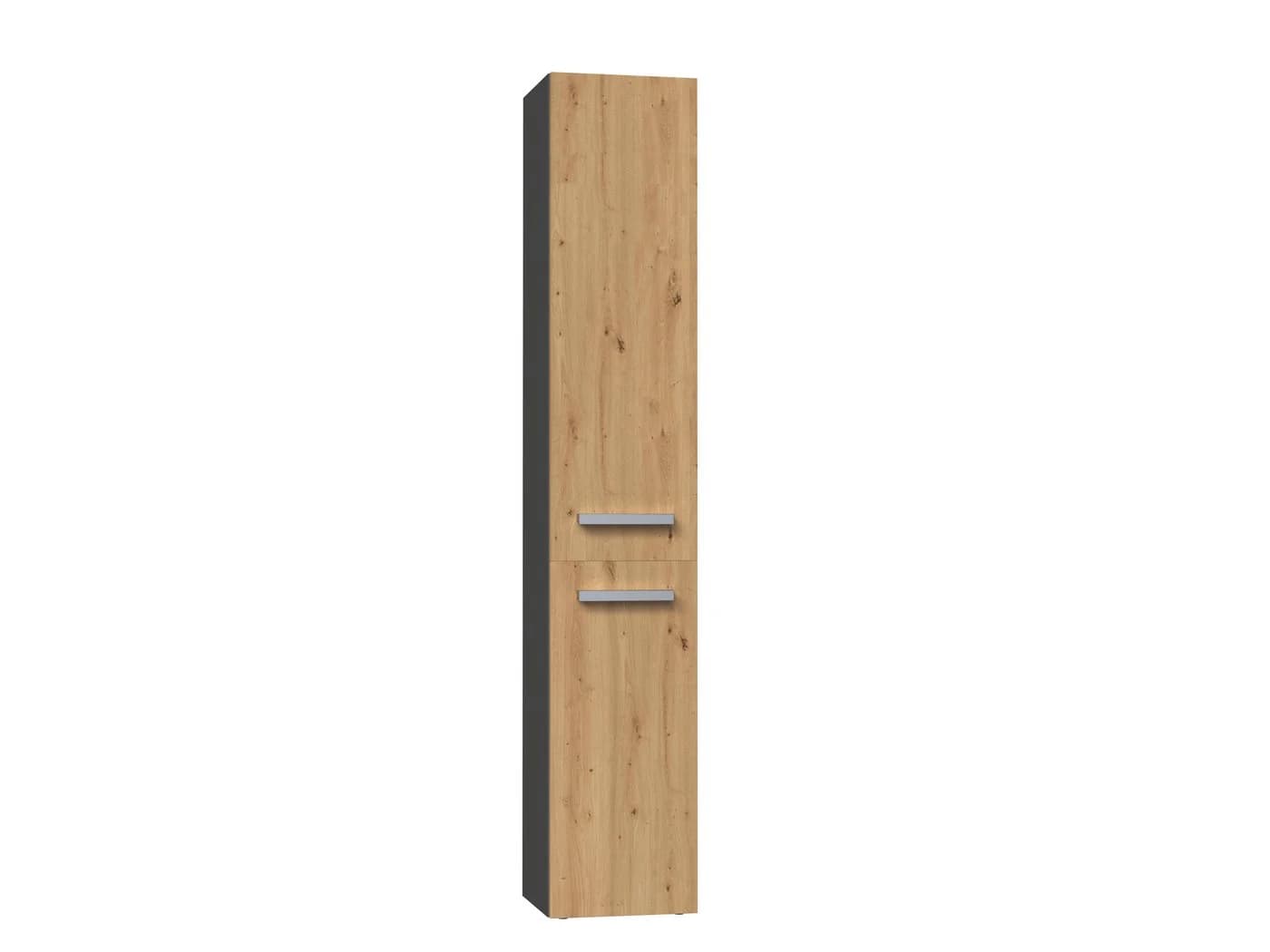 Raumhirsch Furniture Badschrank Hochschrank Anthrazit Modern