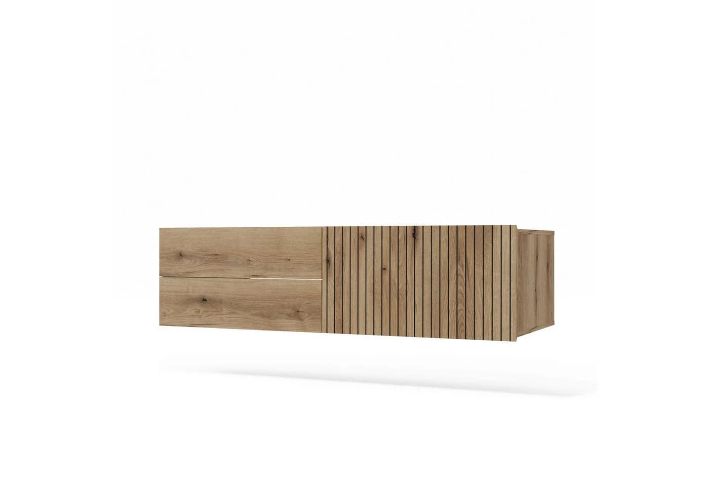 Raumhirsch Furniture Badkommode Hängeschrank 140 cm Eiche