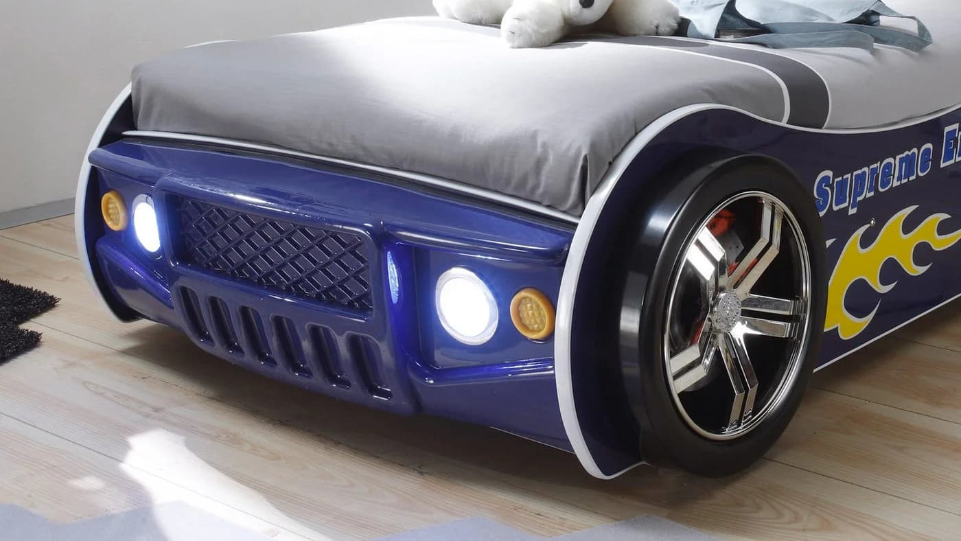 Bega Consult Autobett Energy MDF Kinderbett Blau