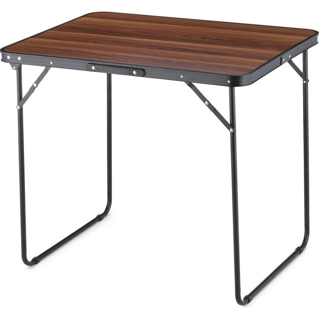 Outtec Gartenklapptisch Klappbar Braun Holzwerkstoff