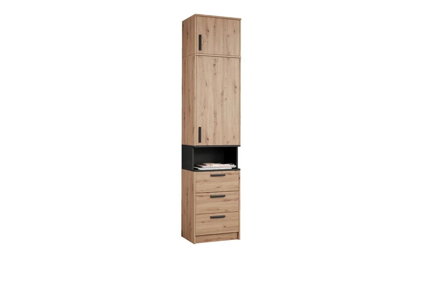 Marmex Möbel Mehrzweckschrank-Set Grant 36 A Eiche artisan 5-tlg.